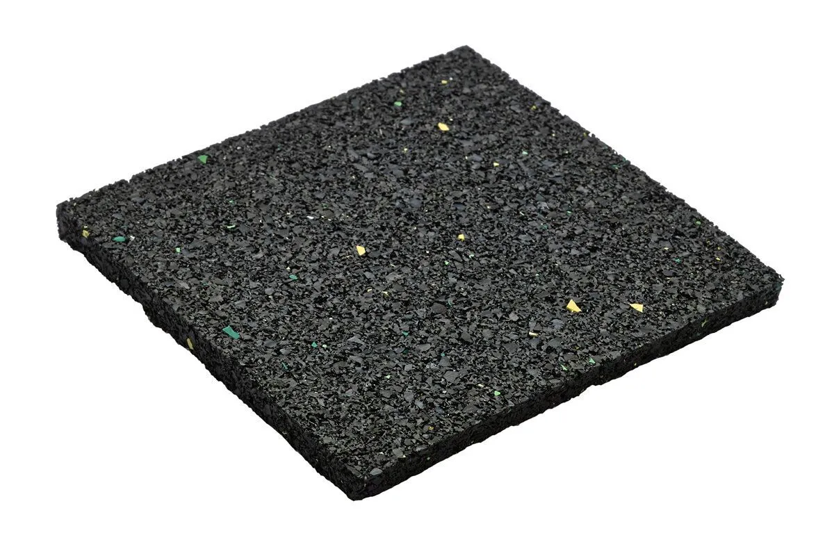 Granuflex Gummi Rullegulv 4 mm 10 x 1,3 meter sort