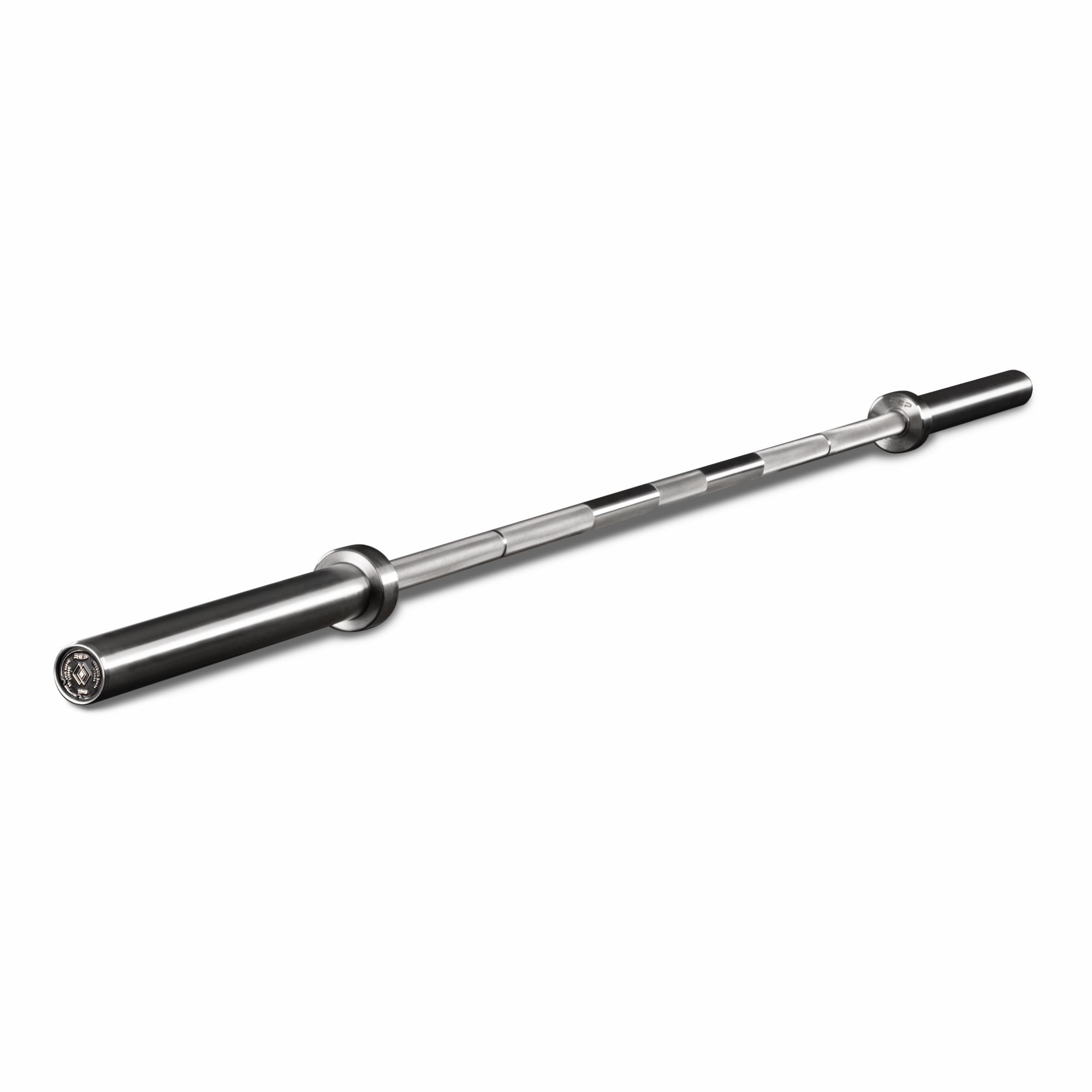 REP Fitness Double Black Diamond Power Bar, 20 kg - Stainless Steel