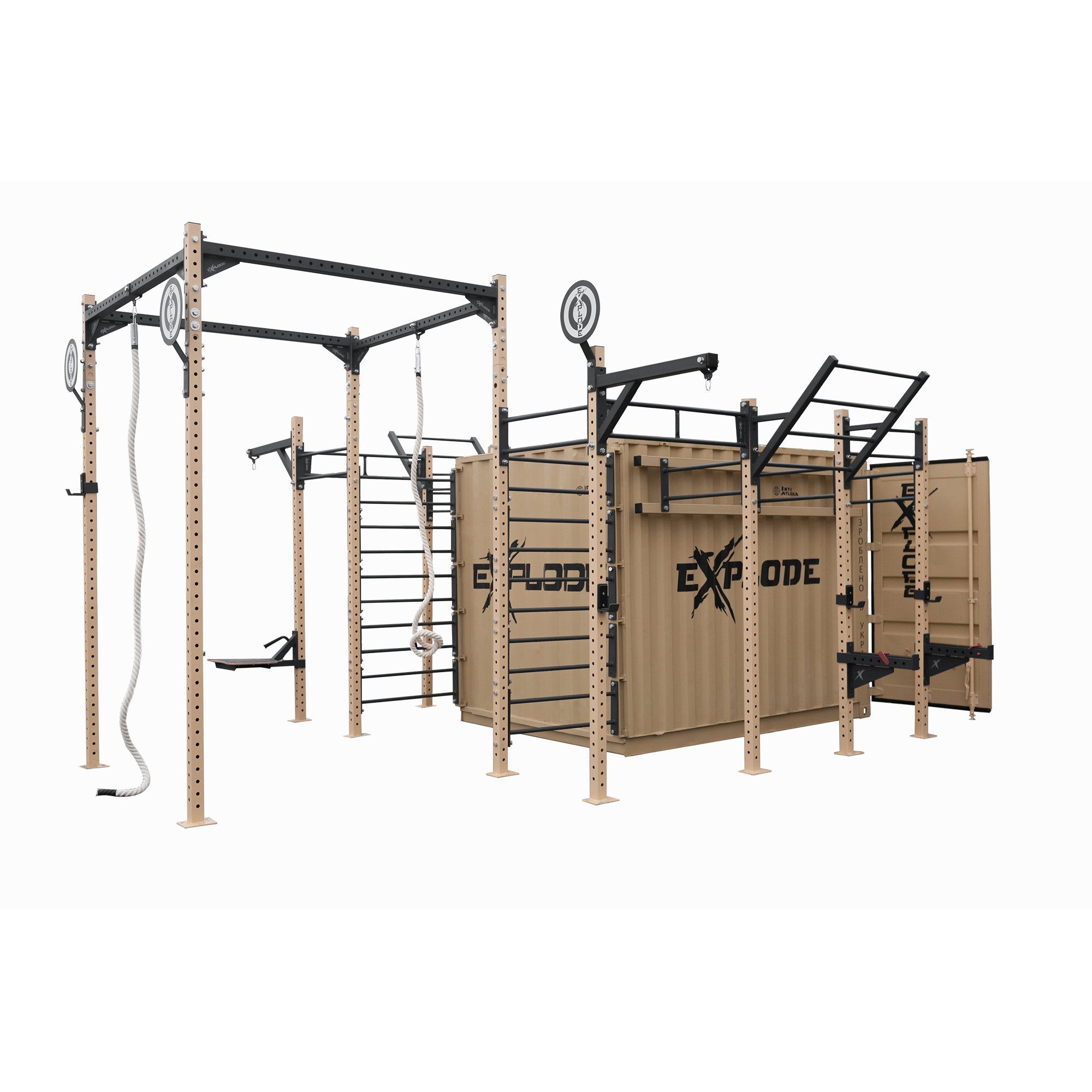 Brug Inter Atletika Container Gym Model 1 til en forbedret oplevelse