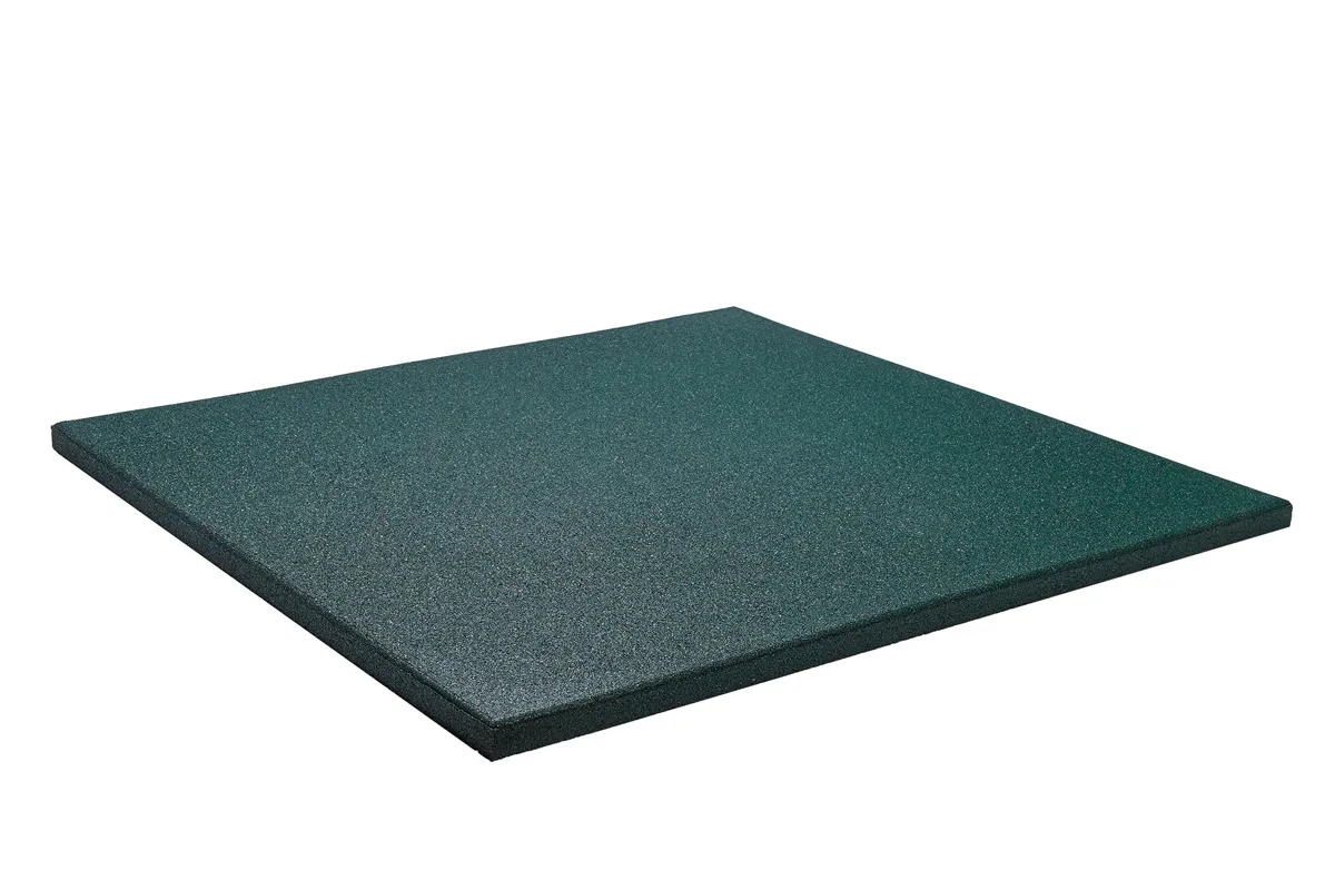 Granuflex Weight Lift Gummiflise 1000 x 1000 x 30 mm Green Granuflex Weight Lift Gummiflise 1000 x 1000 x 30 mm Green