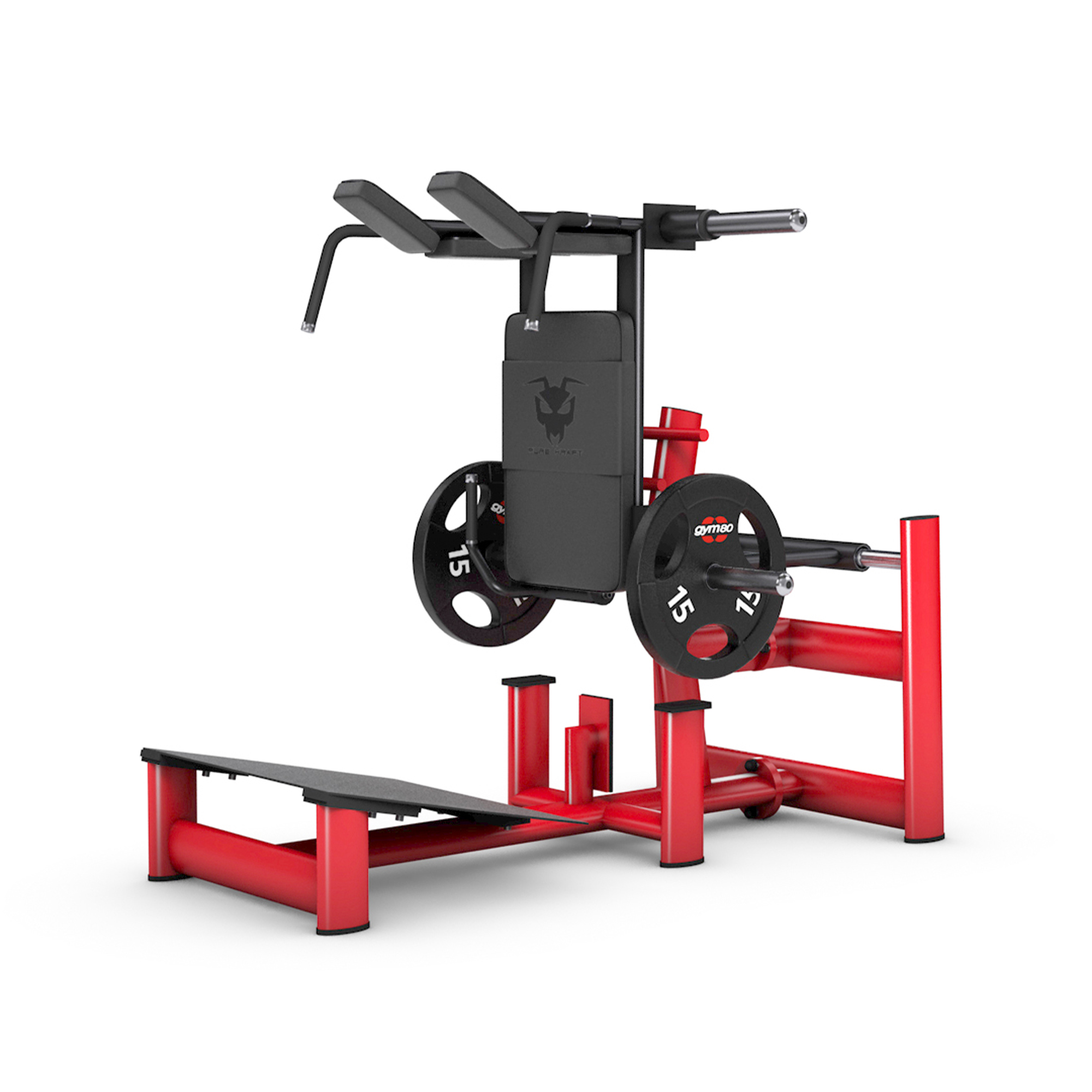 Brug gym80 Pure Kraft Squat Machine til en forbedret oplevelse