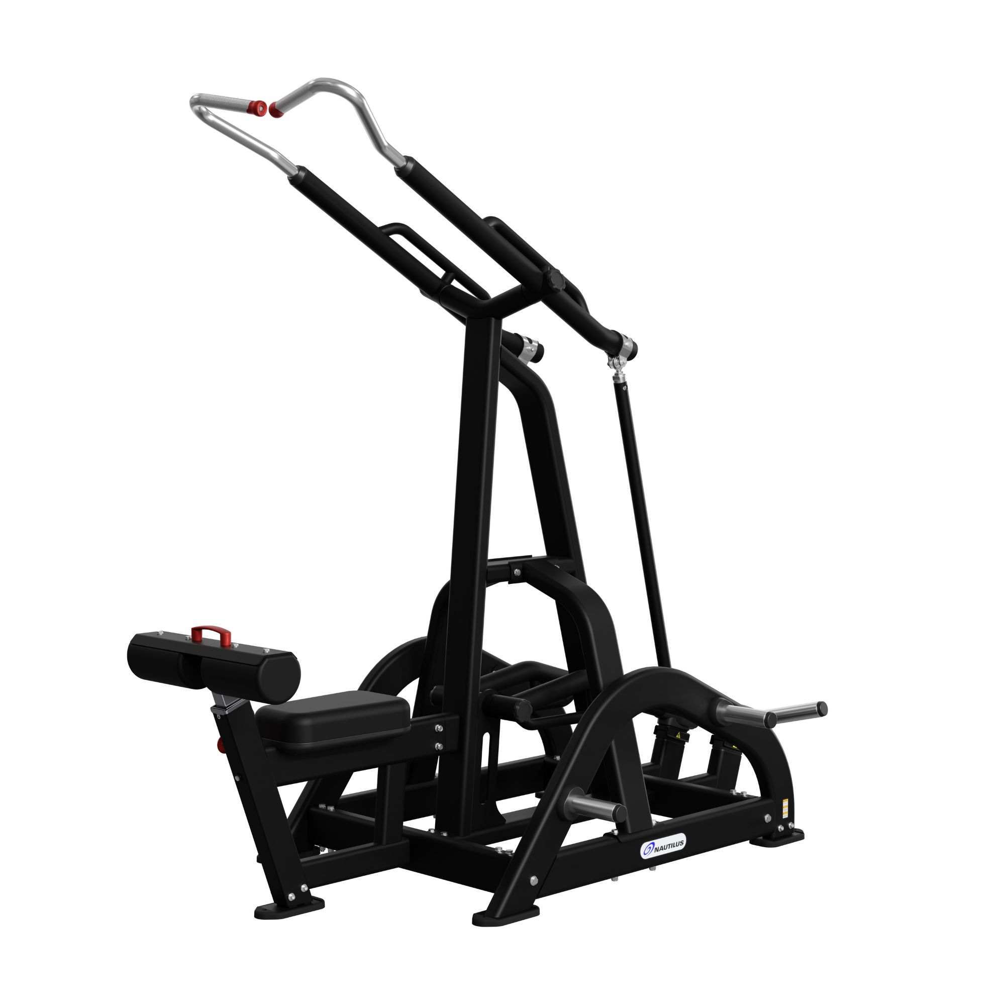 Nautilus Leverage Lat Pull Down pladebelastet lat pulldown med uafhængige arme Nautilus Leverage Lat Pull Down pladebelastet lat pulldown med uafhængige arme