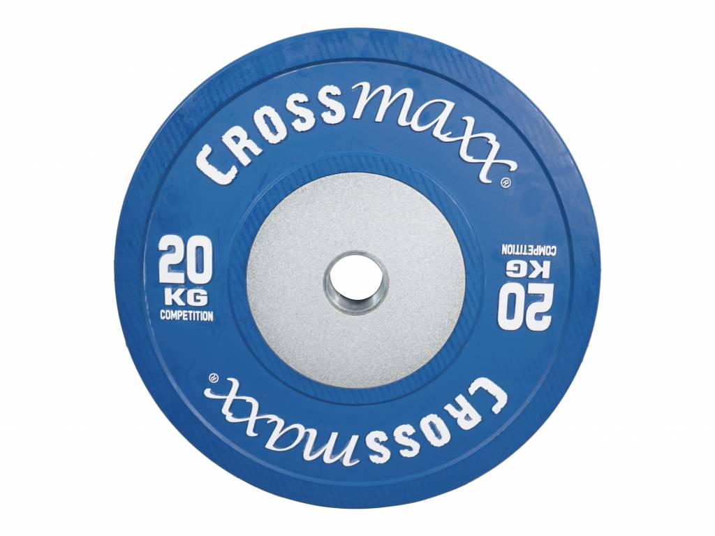 Crossmaxx Competition Bumper Plate 20 kg Blue thumbnail