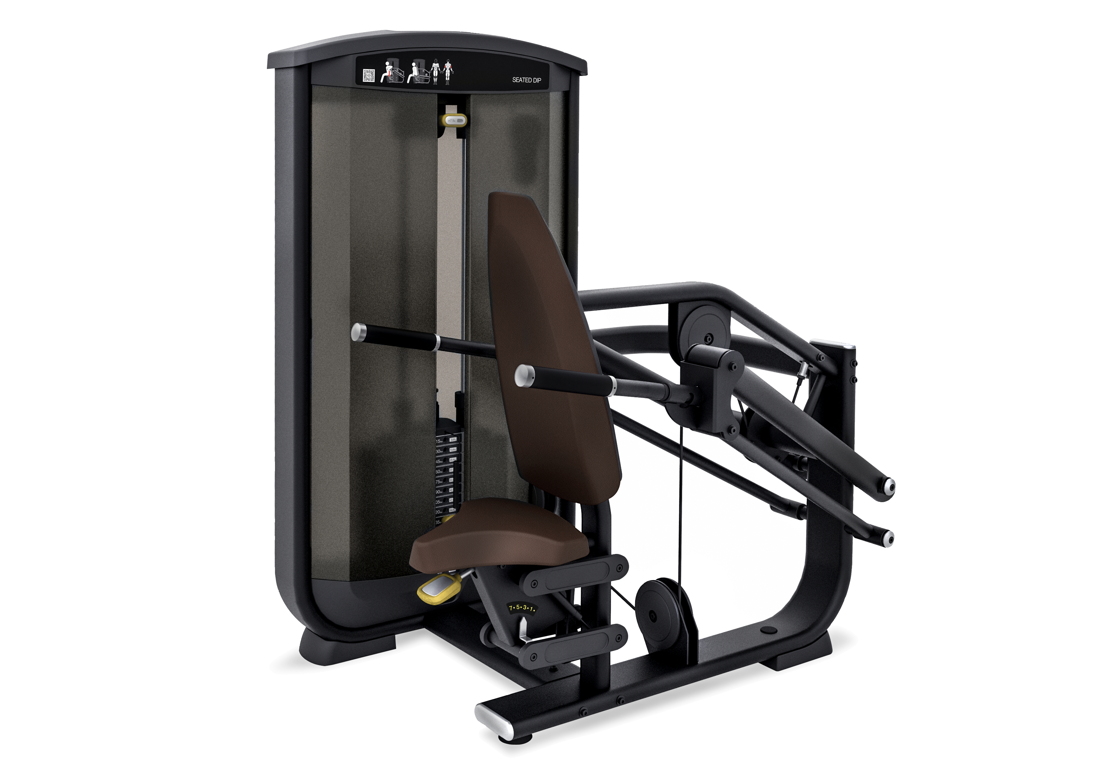 Intenza Ease Line Triceps Press/Seated Dip (vægtstak: 102 kg) Intenza Ease Line Triceps Press/Seated Dip (vægtstak: 102 kg)