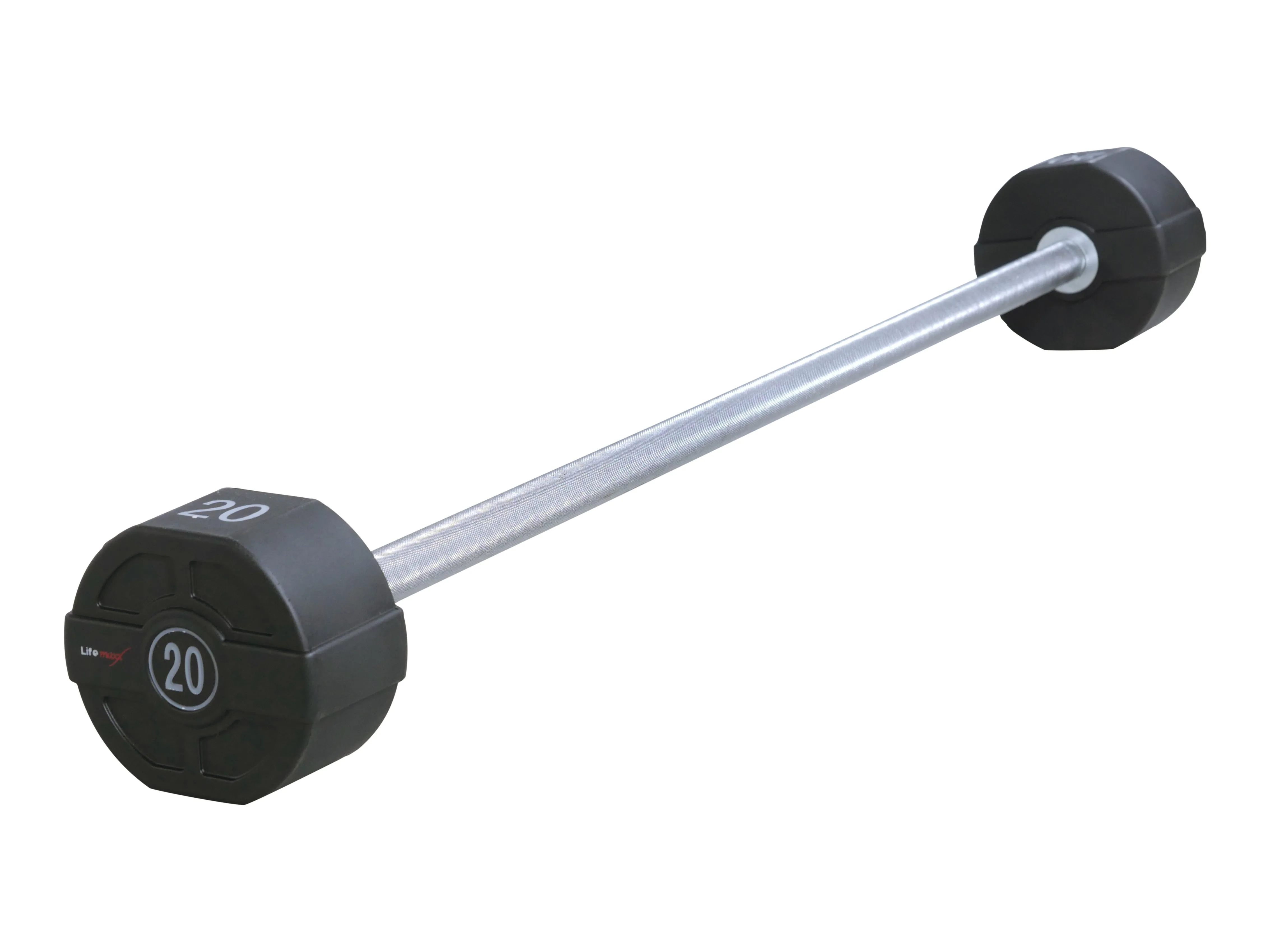 Lifemaxx PU Fast Vægtstang 15 kg Lifemaxx PU Fast Vægtstang 15 kg