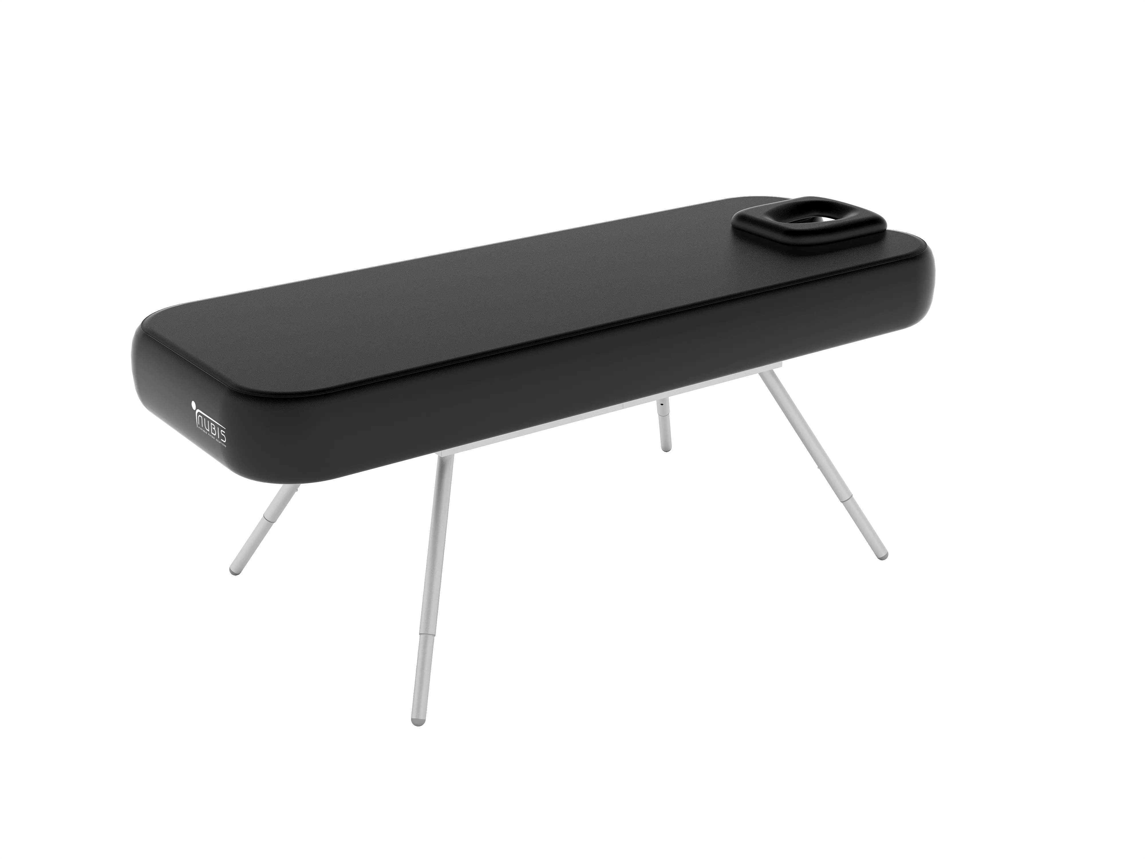 Nubispro XL Massagebriks Sort Demo - professionel transportabel massagebriks 210x75 cm 250 kg Nubispro XL Massagebriks Sort Demo - professionel transportabel massagebriks 210x75 cm 250 kg