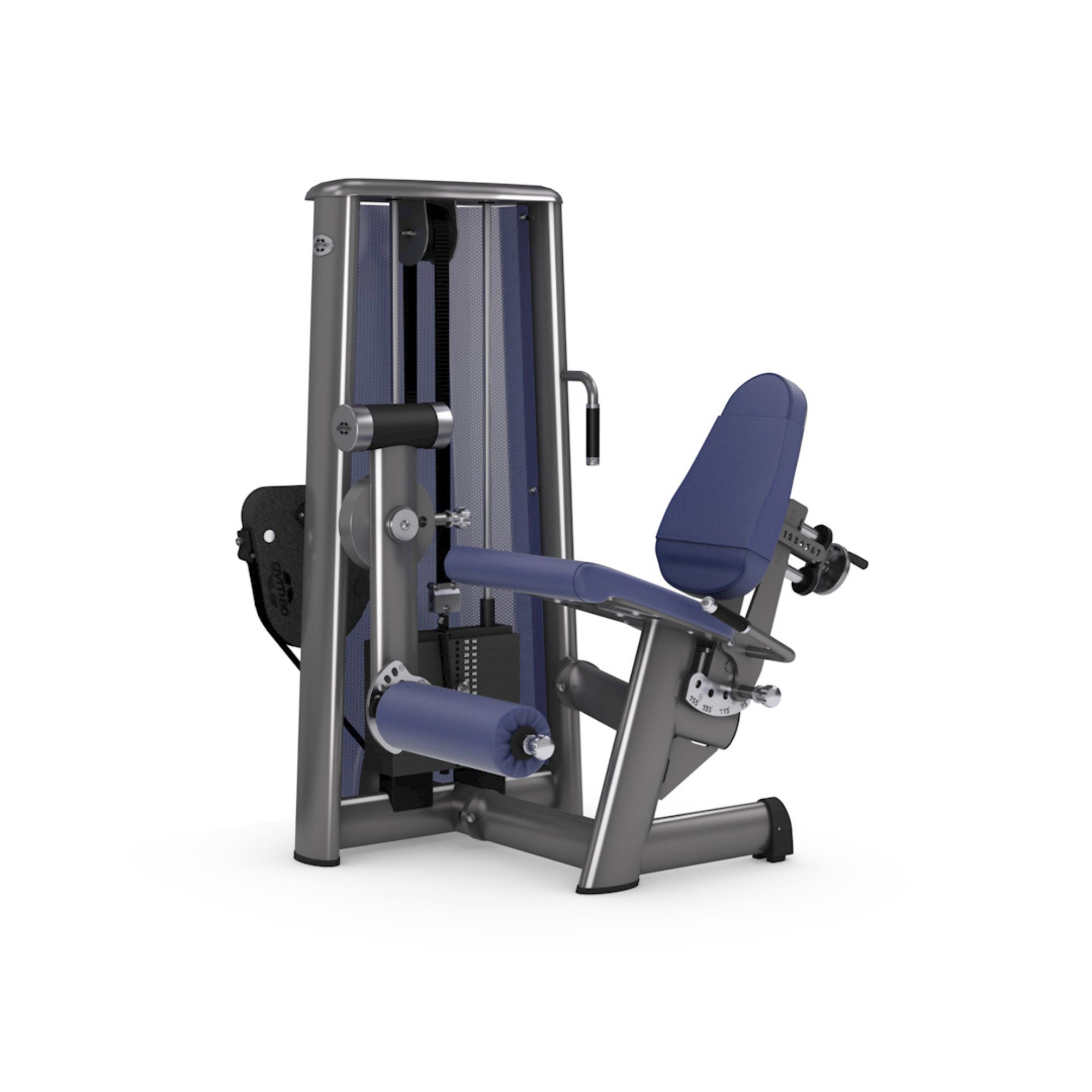 gym80 Sygnum Lying Leg Extension Adj. Backrest benmaskine til forlår, vægtmagasin 165 kg