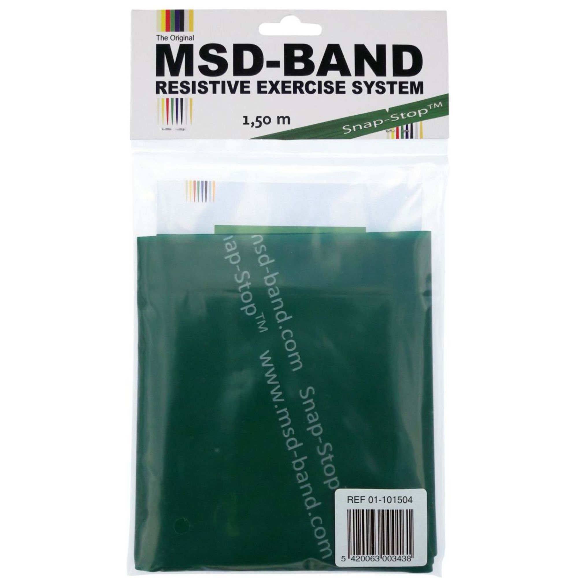 Brug MSD-Band Flad Træningselastik Heavy 1,5 m Grøn (10 Stk) til en forbedret oplevelse