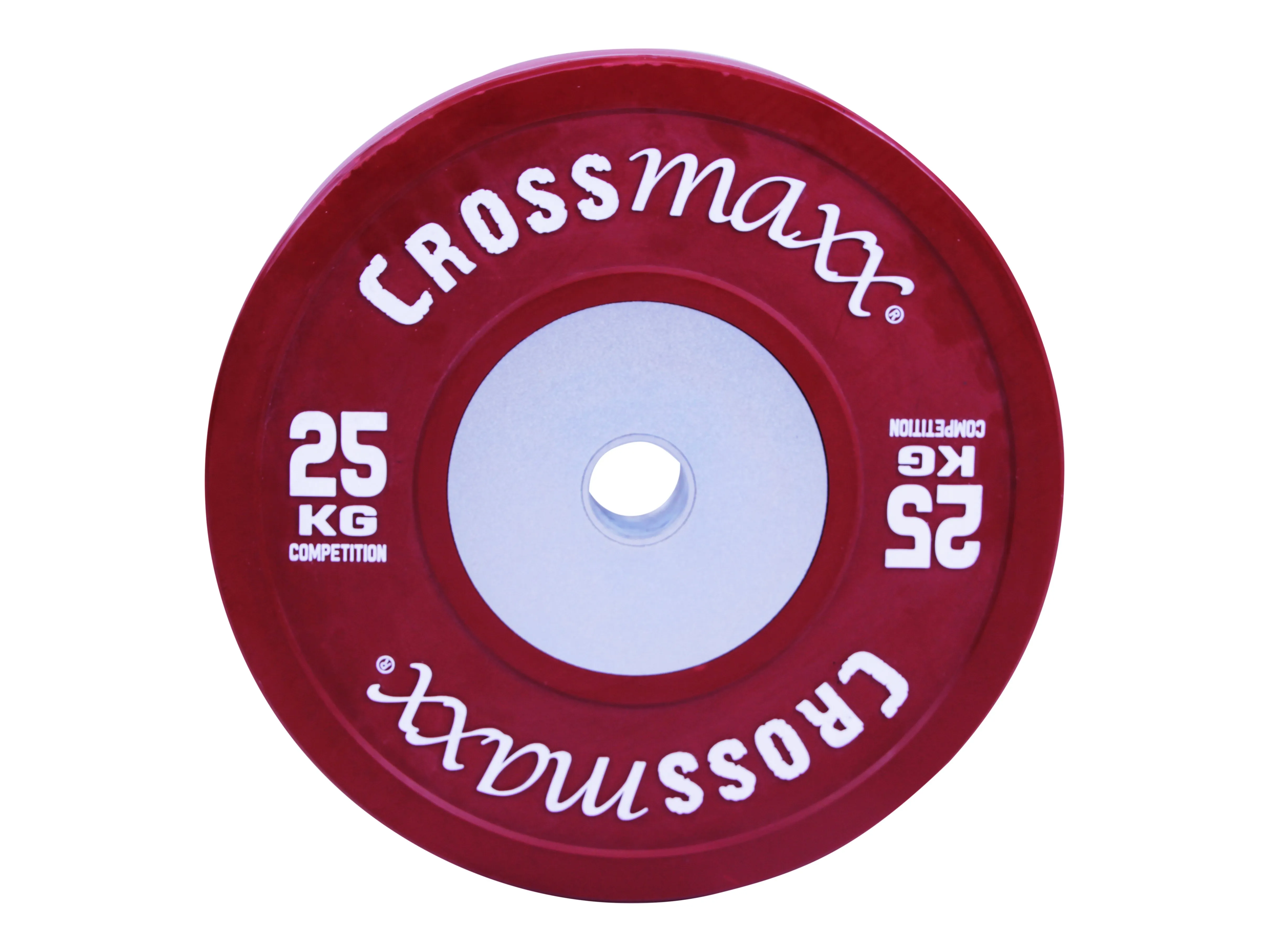 Brug Crossmaxx Competition Bumper Plate 25 kg Red - Demo til en forbedret oplevelse