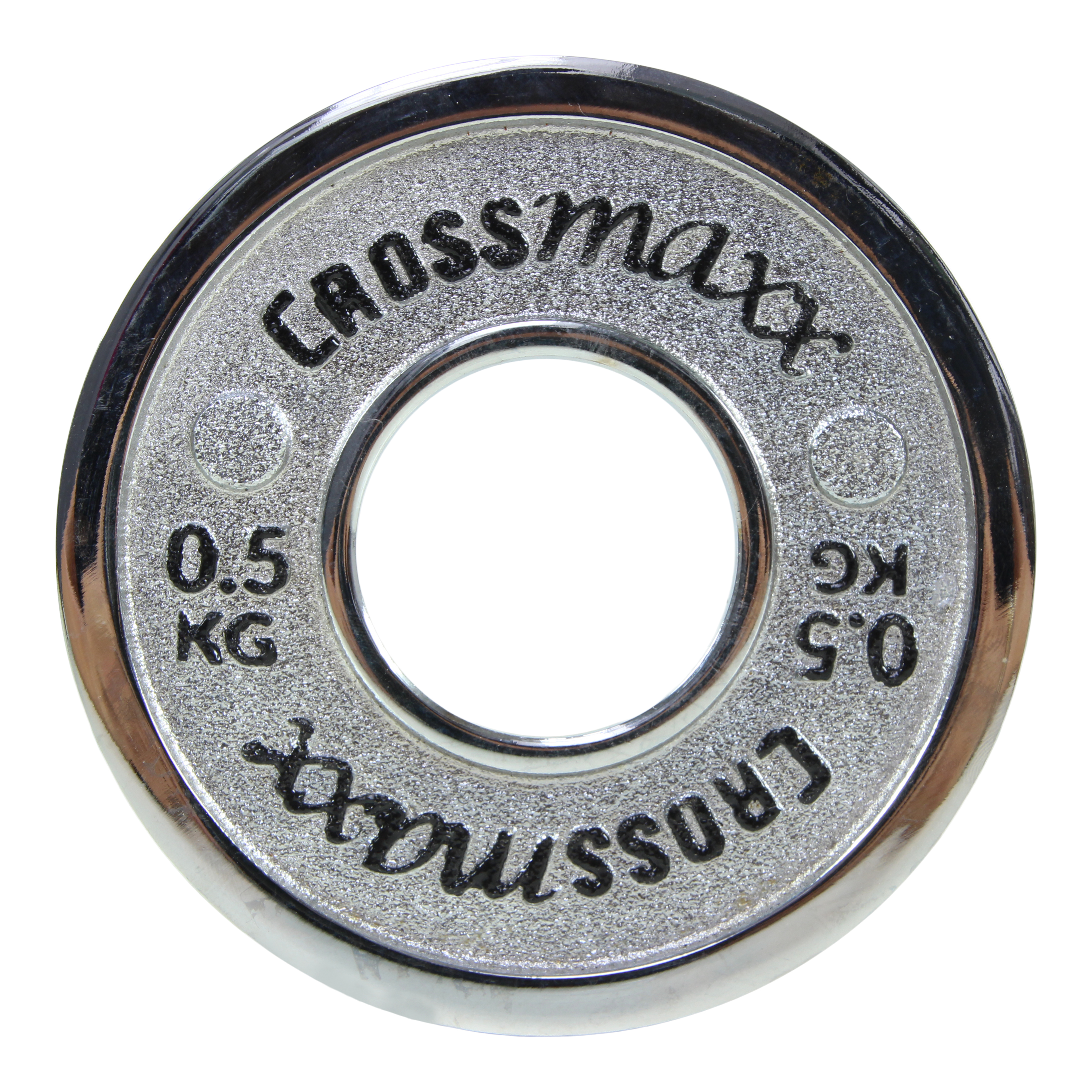 Crossmaxx kalibreret vægtskive 0,5 kg i støbejern til styrkeløft thumbnail