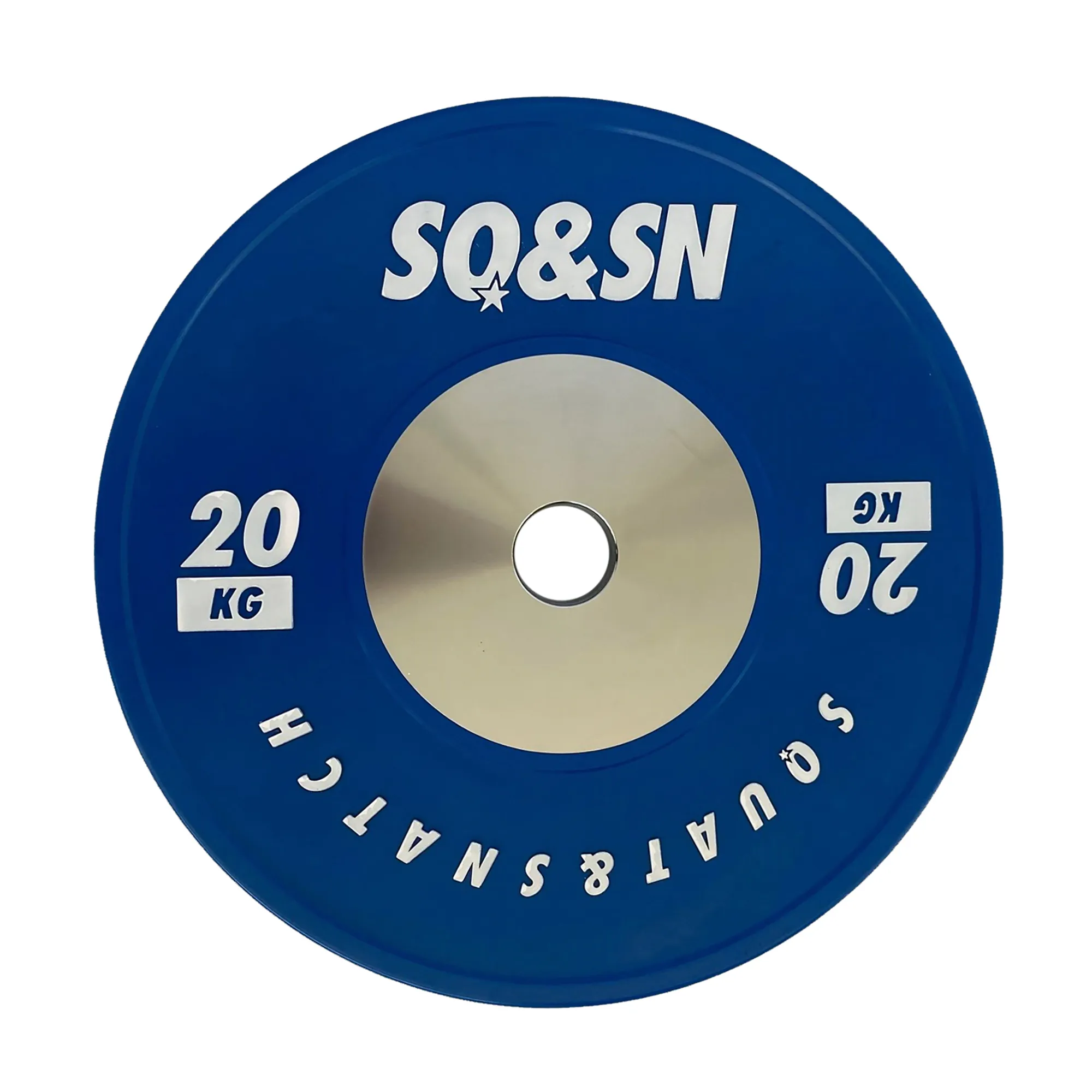 SQ&SN Competition Bumper Plate 20 kg Blue SQ&SN Competition Bumper Plate 20 kg Blue