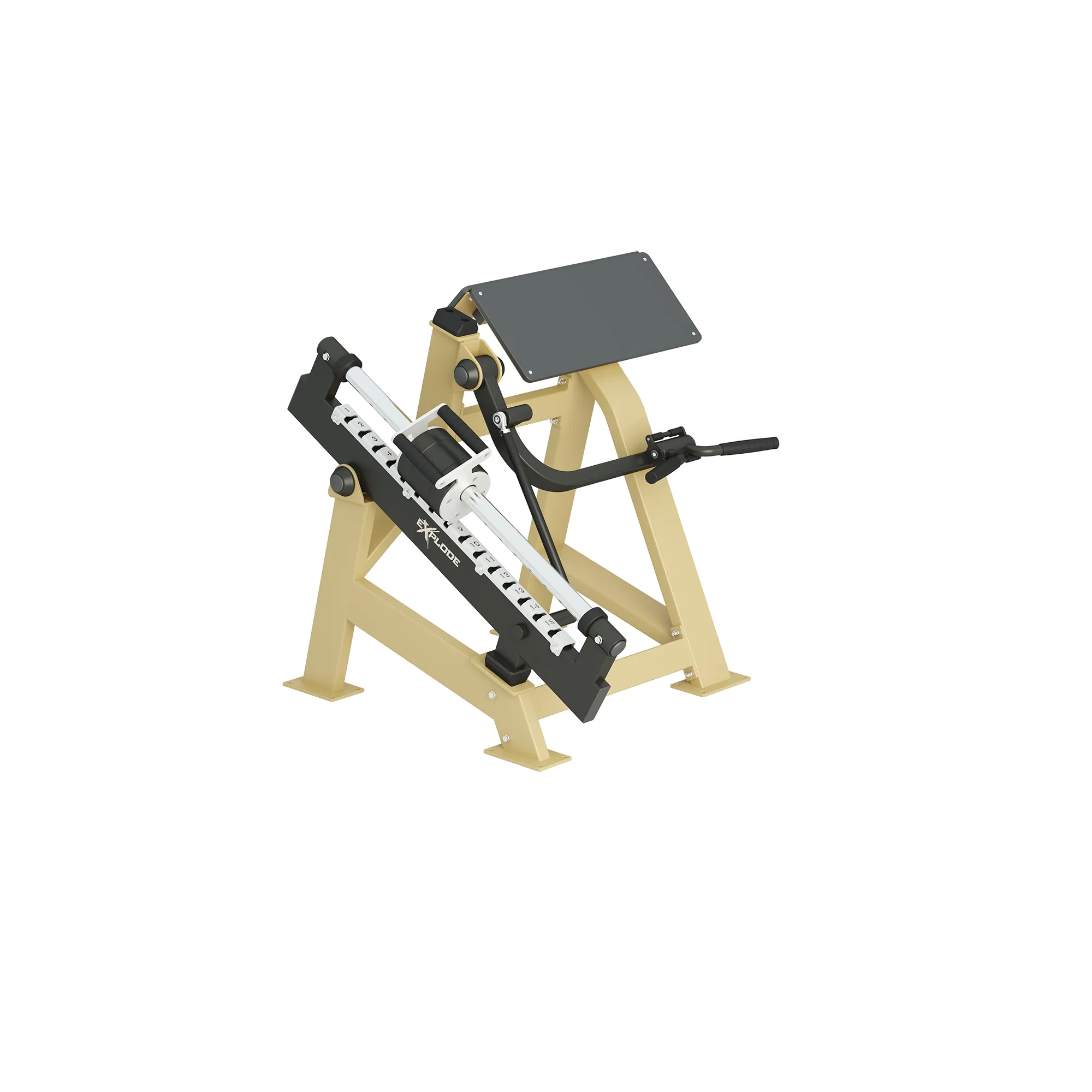 Inter Atletika Biceps Machine Galvanized Inter Atletika Biceps Machine Galvanized
