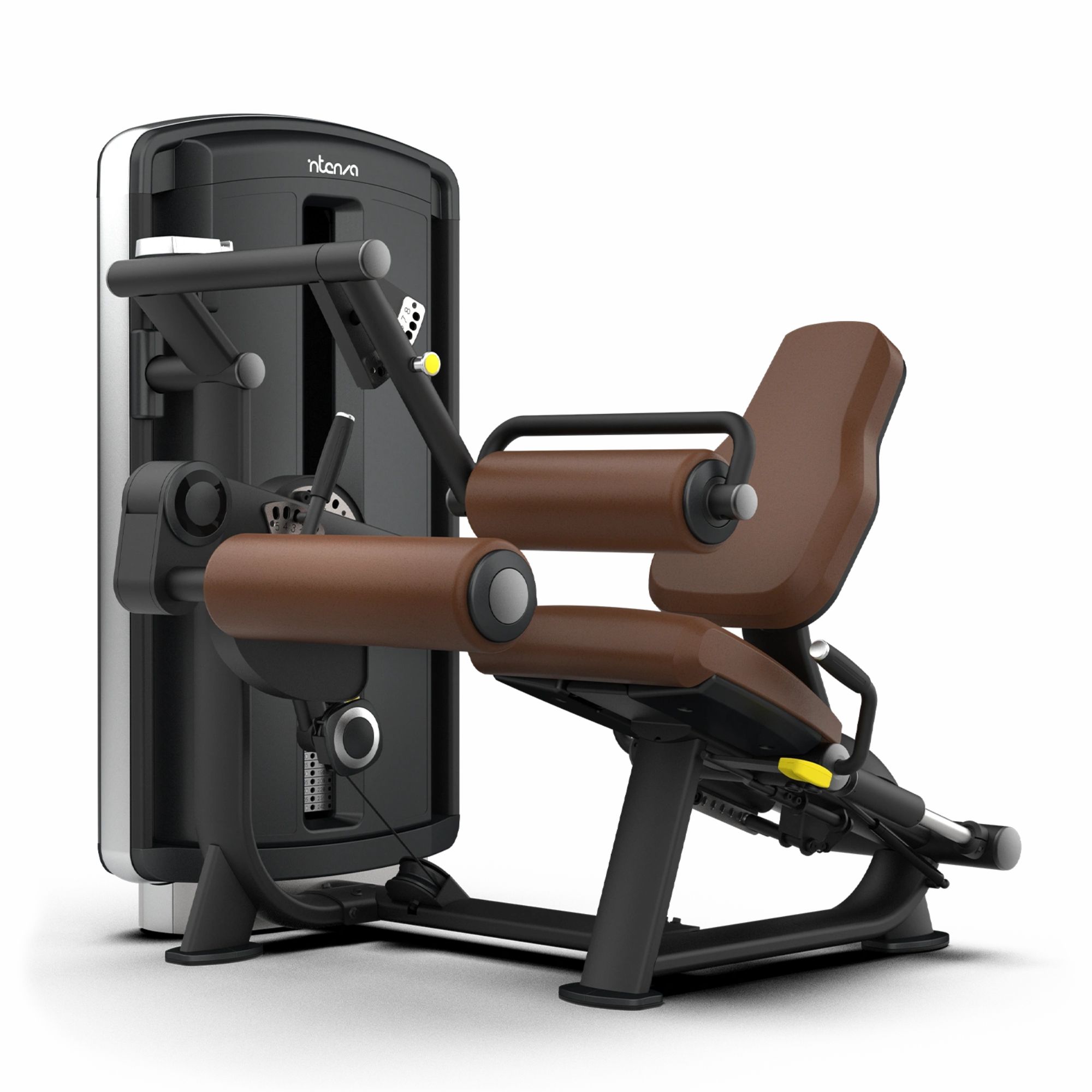 Intenza Dezign Dual Leg Extension / Seated Leg Curl benmaskine til effektiv træning af forlår og baglår i fitnesscenter eller klinik