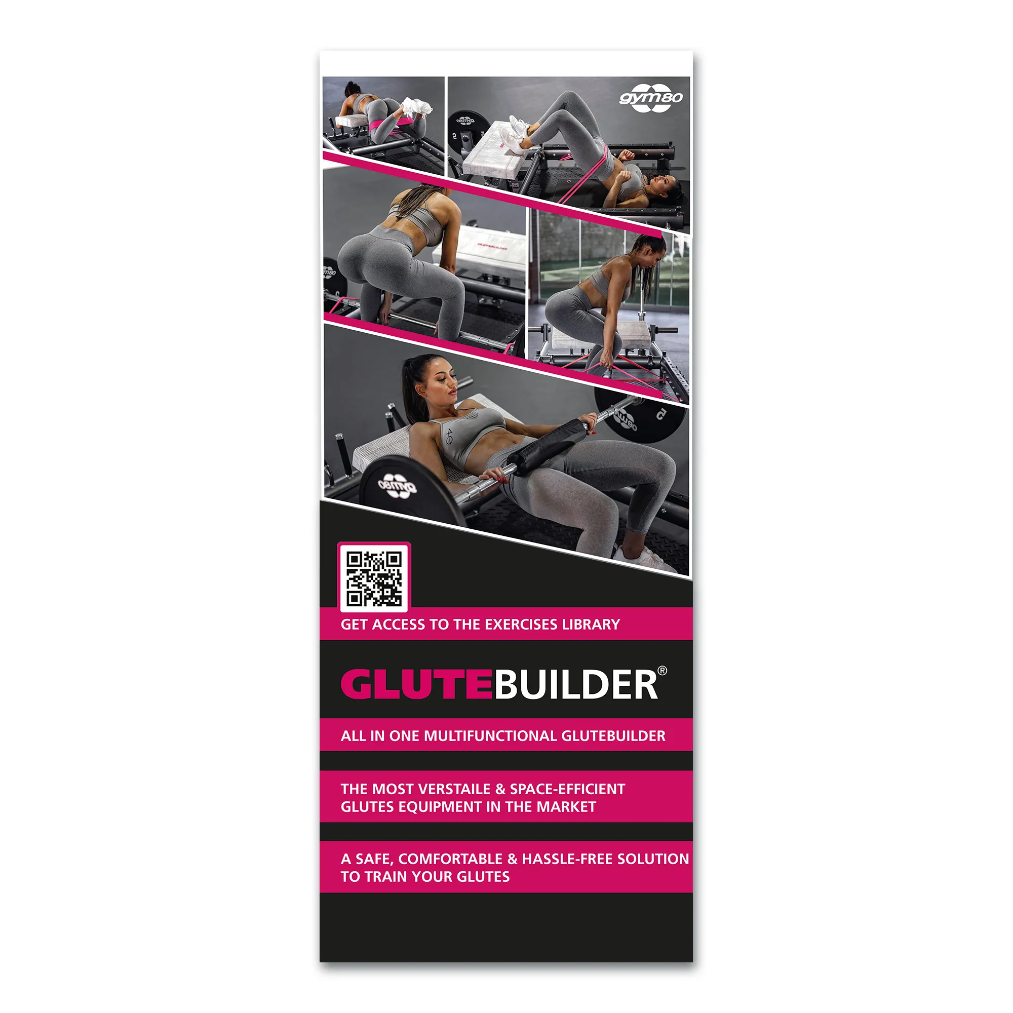 Brug Roll-up Gym80 Glutebuilder til en forbedret oplevelse