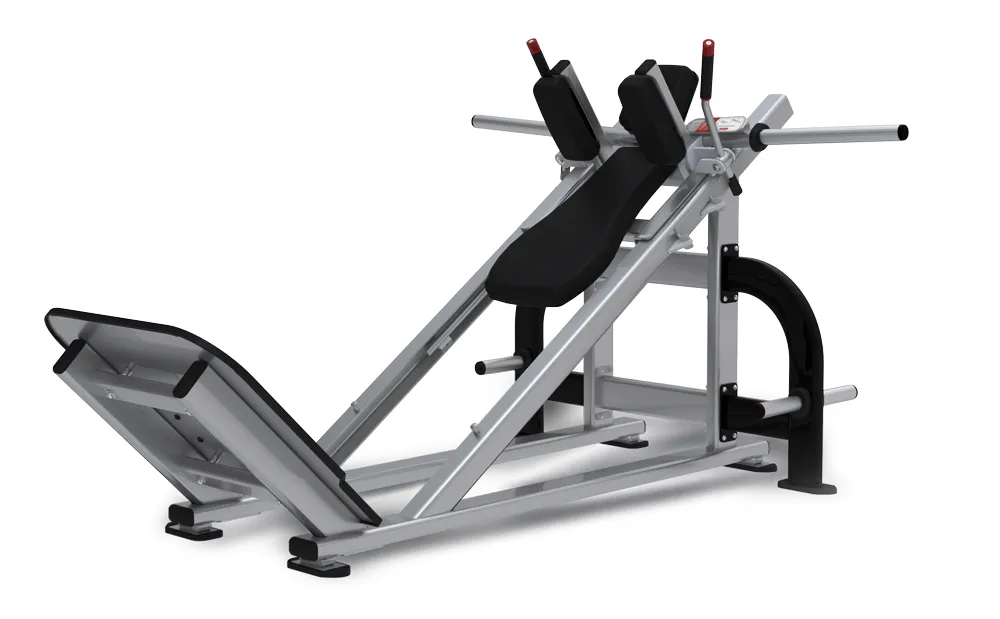 Brug Nautilus Plate Loaded Hack Squat Sølv til en forbedret oplevelse