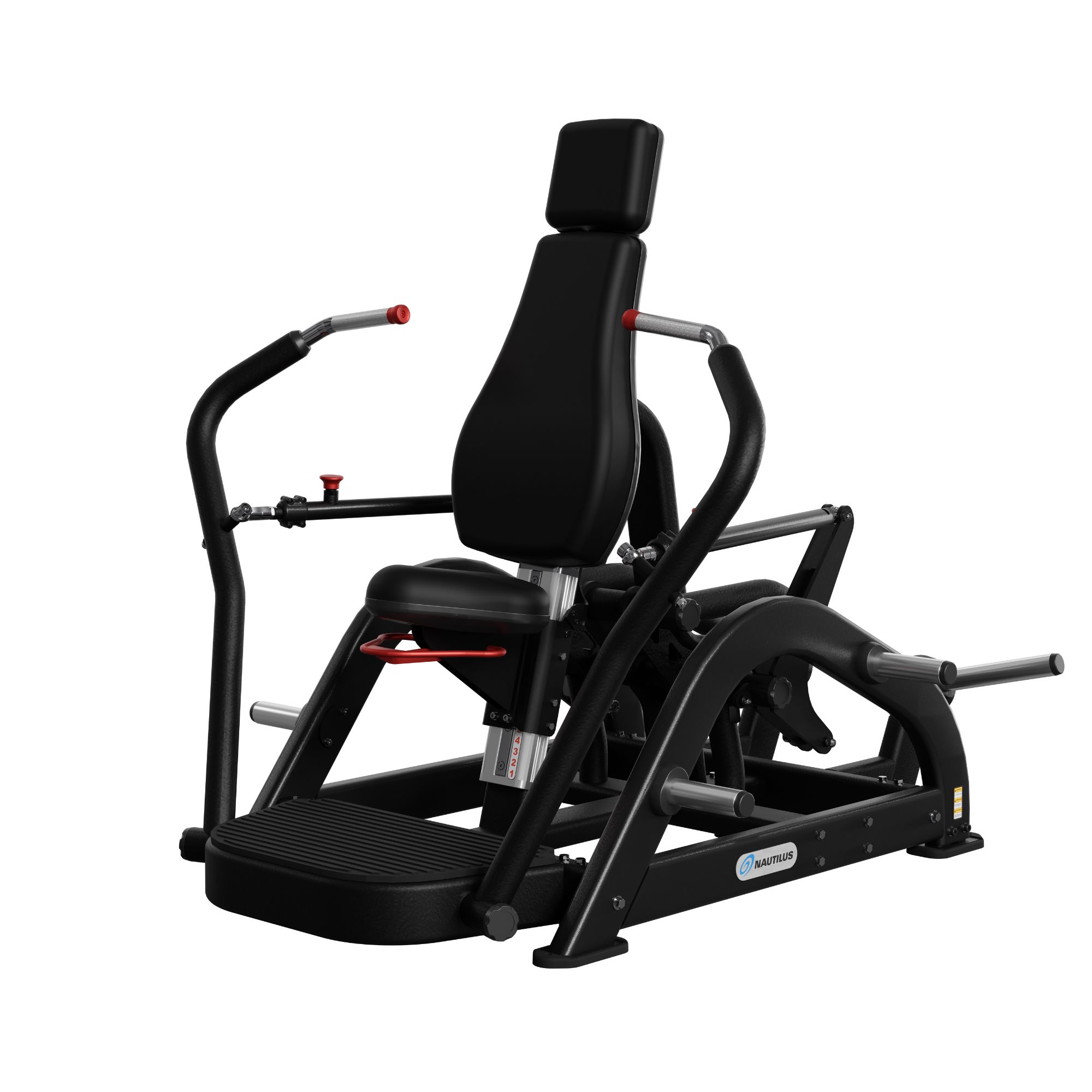 Nautilus Leverage Chest Press brystpres-maskine, sort, 147x150x180 cm Nautilus Leverage Chest Press brystpres-maskine, sort, 147x150x180 cm