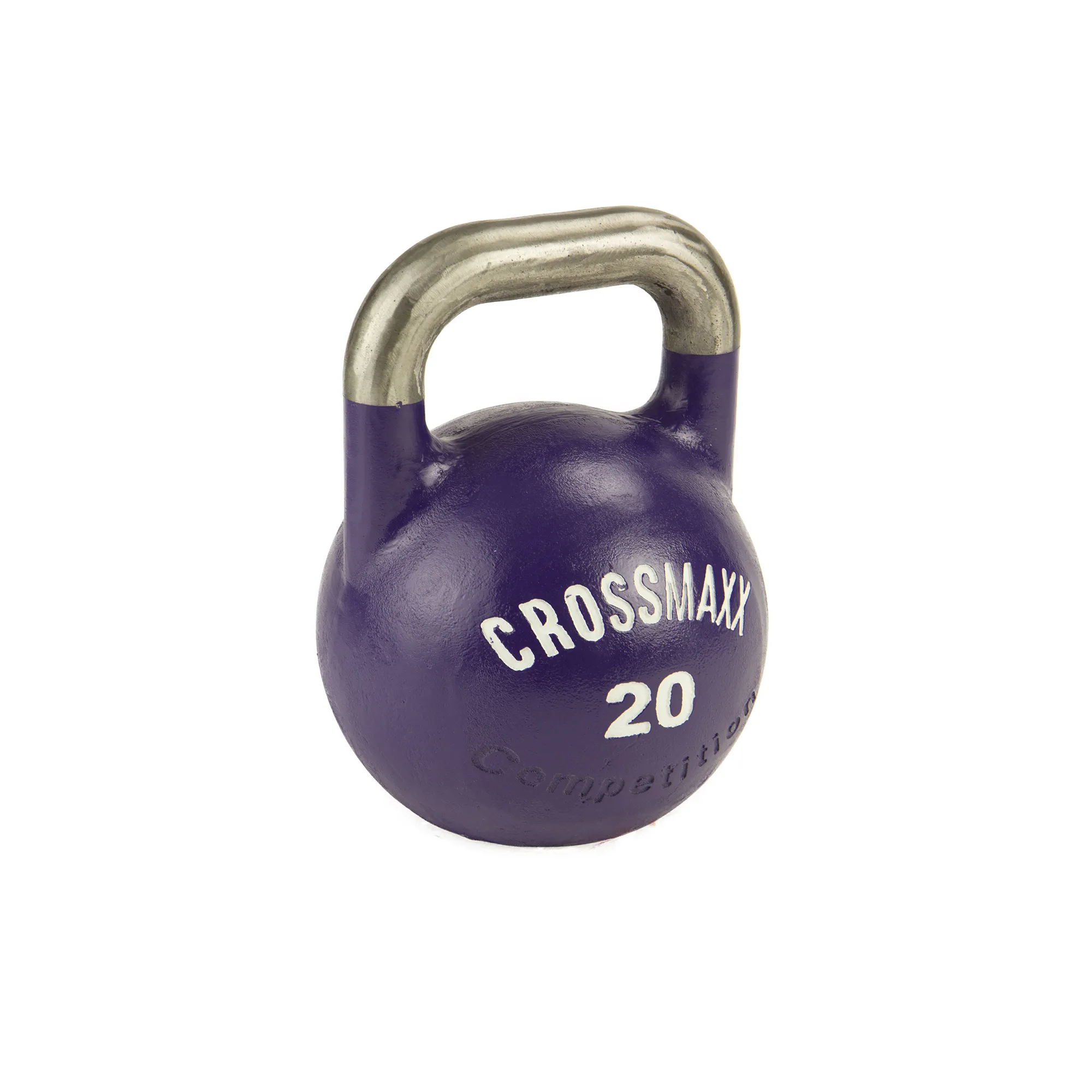 Brug Crossmaxx Competition Kettlebell, 20 kg. Fremstillet i støbejern - yderst holdbar. Brug til funktionel træning, som crossfit udstyr og derhjemme til en forbedret oplevelse