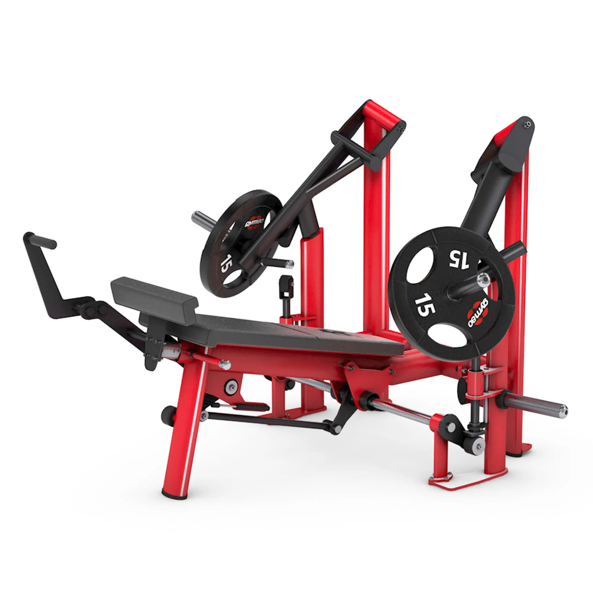 Brug gym80 Pure Kraft Dual Decline Chest Press til en forbedret oplevelse