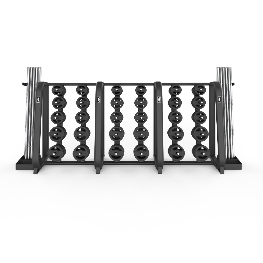 LMX. Studio Pump Rack (33 sæt), robust opbevaringsrack til Studio Pump udstyr og holdsale LMX. Studio Pump Rack (33 sæt), robust opbevaringsrack til Studio Pump udstyr og holdsale