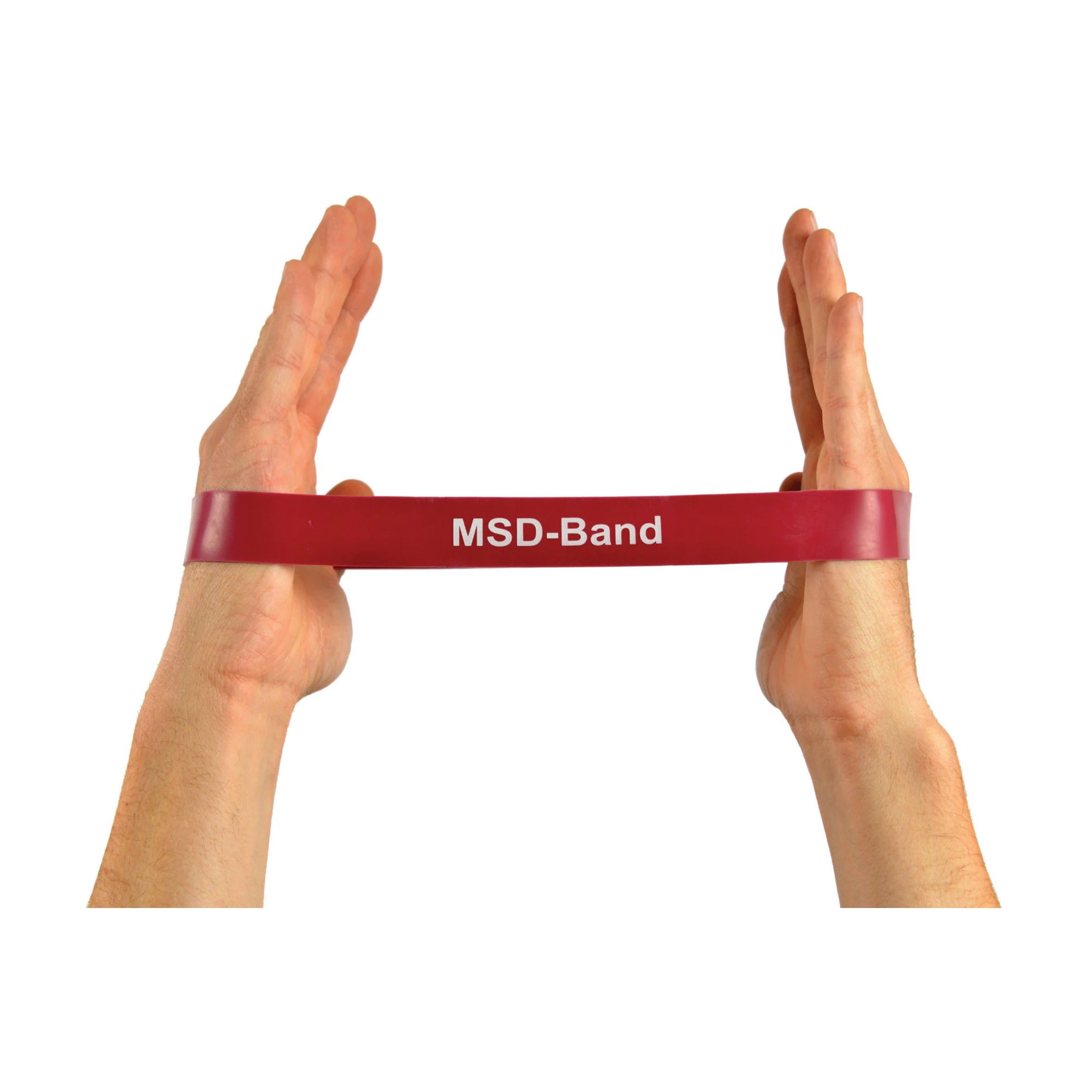 MSD-Band Loop Band Medium Træningselastik - Rød (10 Stk)
