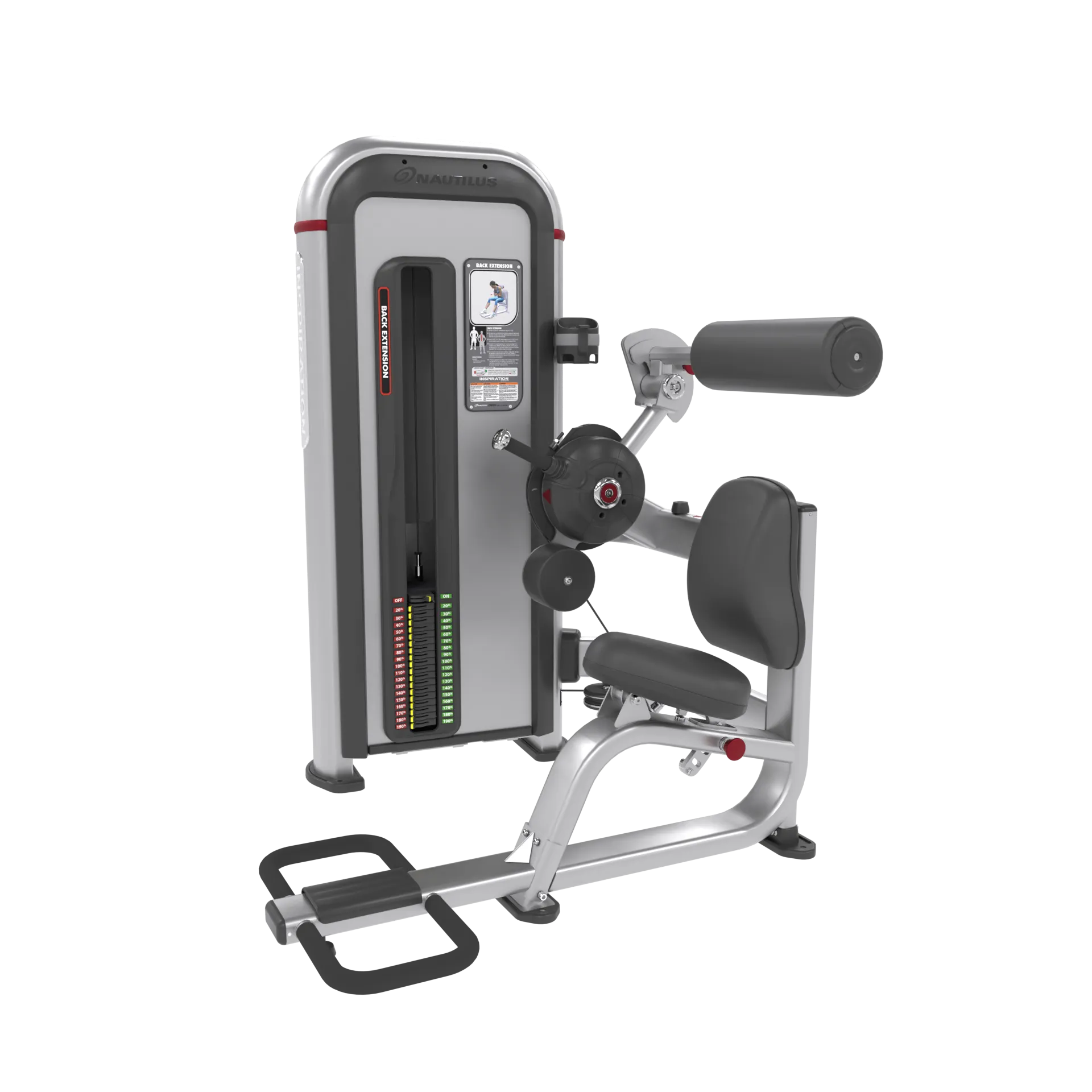 Brug Nautilus Inspiration Back Extension til en forbedret oplevelse