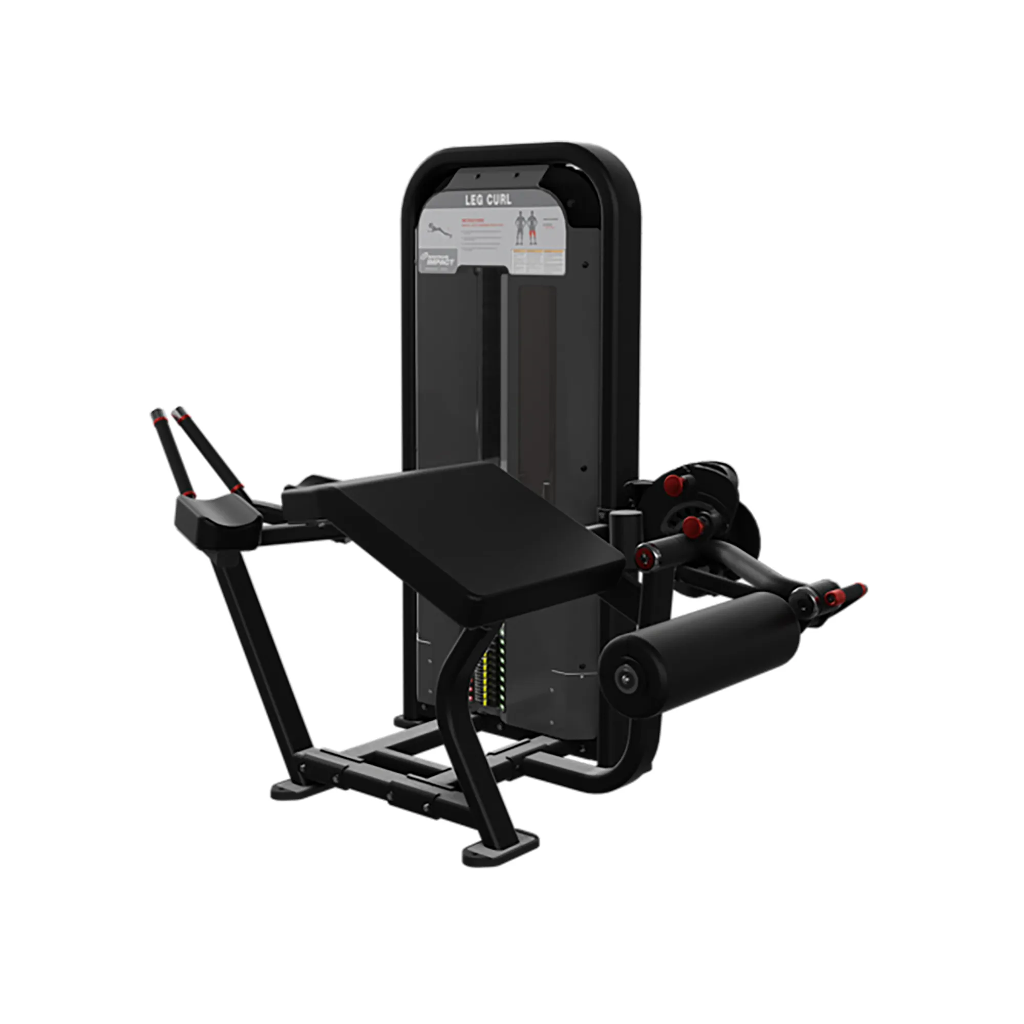 Brug Nautilus Impact Lying Leg Curl Sort til en forbedret oplevelse