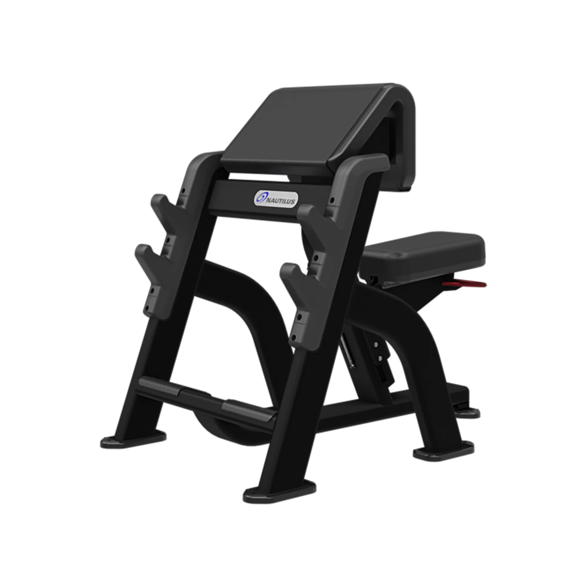 Brug Nautilus Inspiration Seated Preacher Curl Sort til en forbedret oplevelse