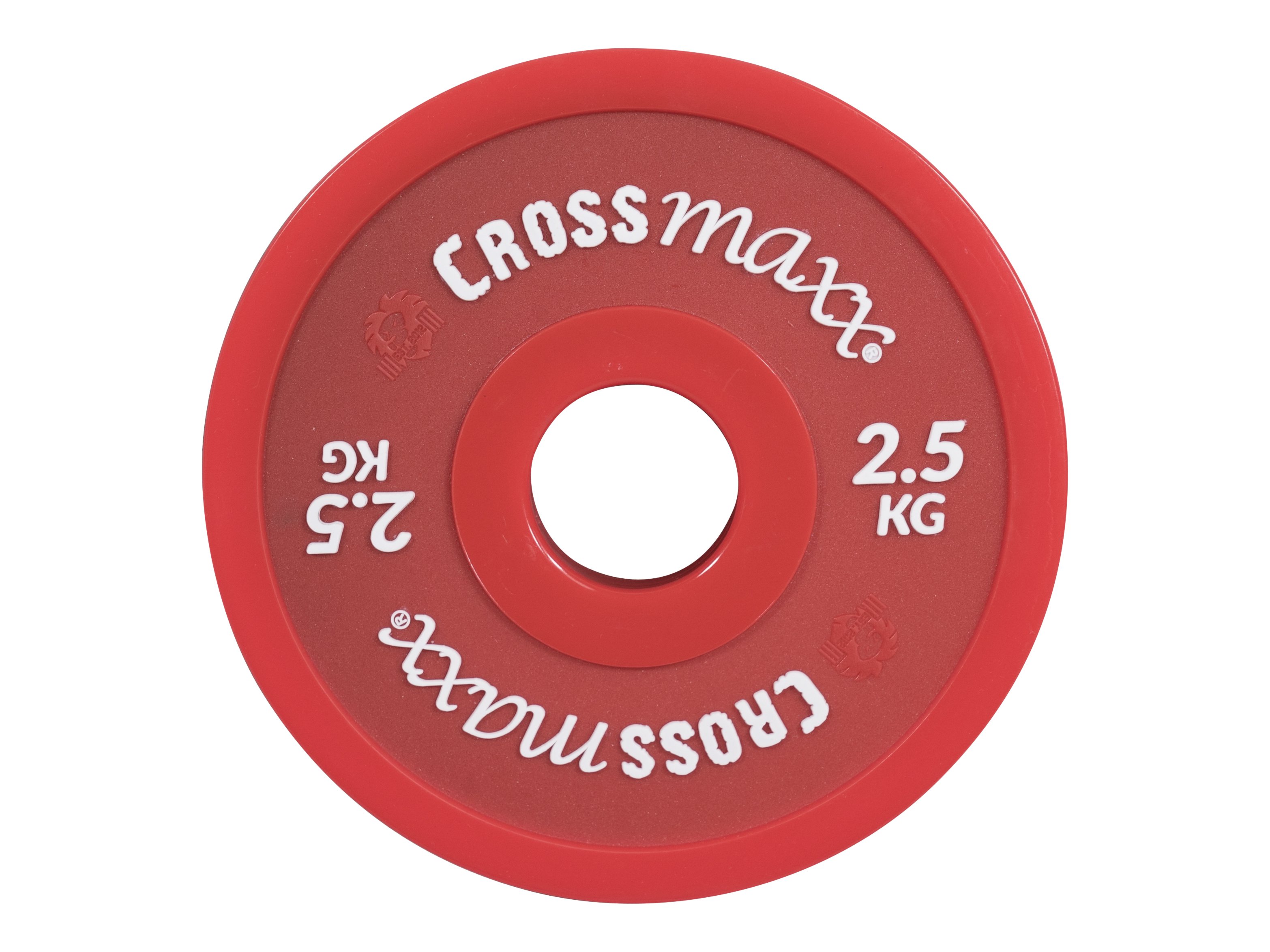 Brug Crossmaxx ELITE Fractional Vægtskive 2,5 kg Red til en forbedret oplevelse