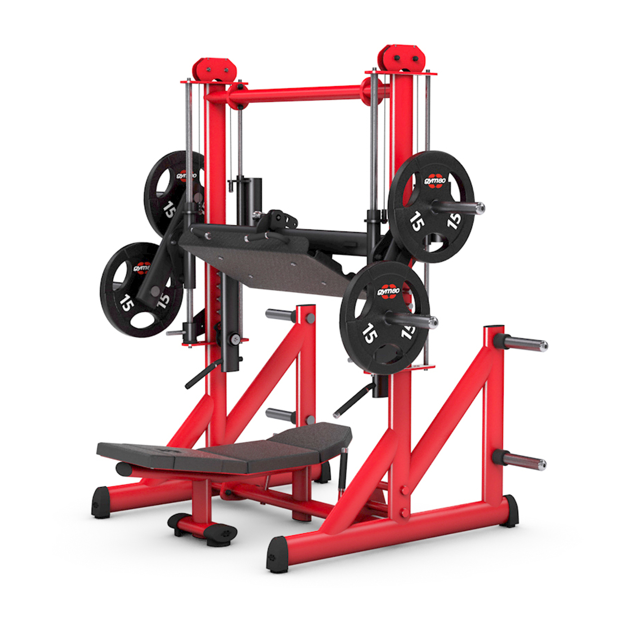 Brug gym80 Pure Kraft Vertical Leg Press til en forbedret oplevelse