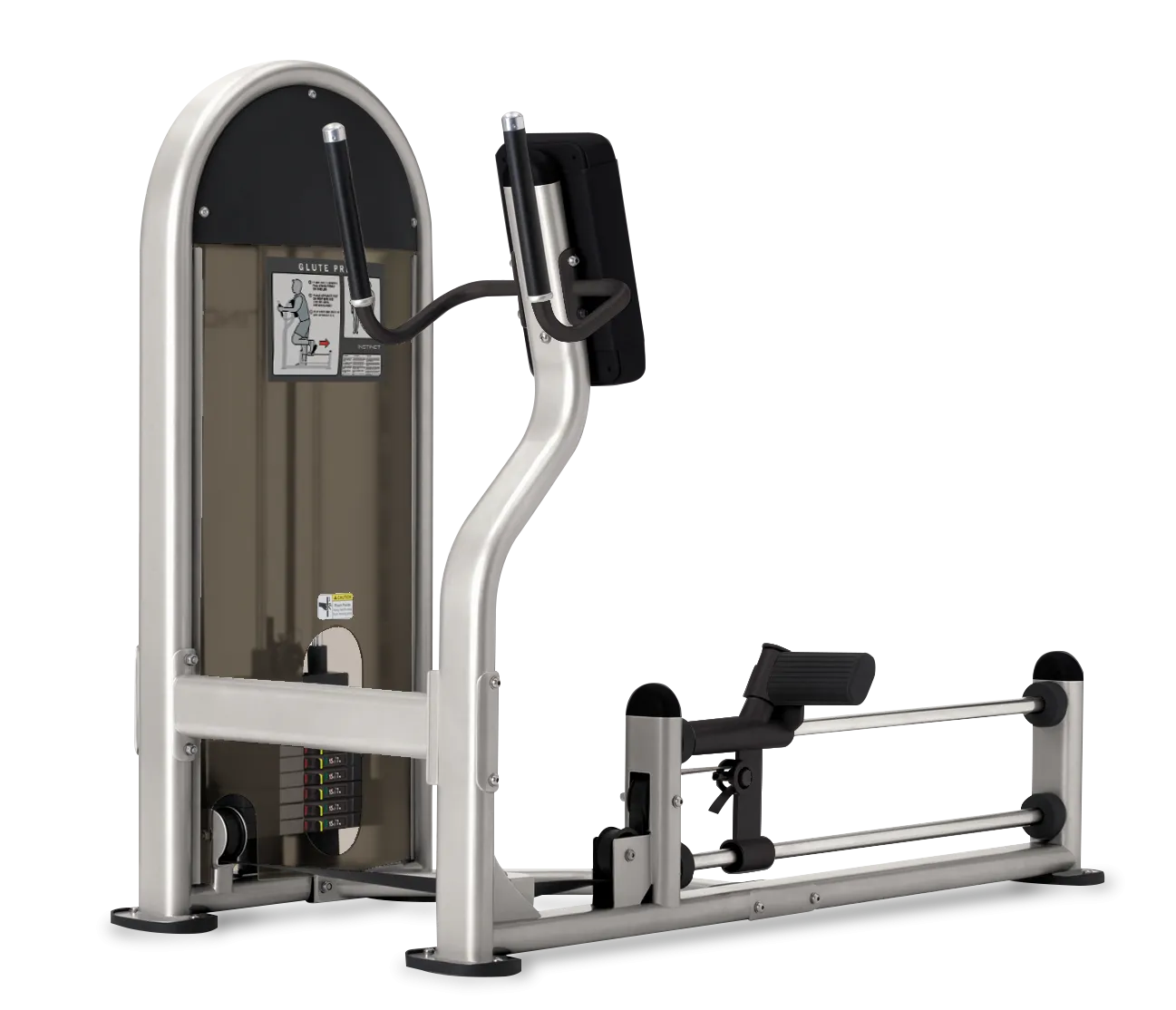 Brug Nautilus Instinct Glute Press Sølv til en forbedret oplevelse