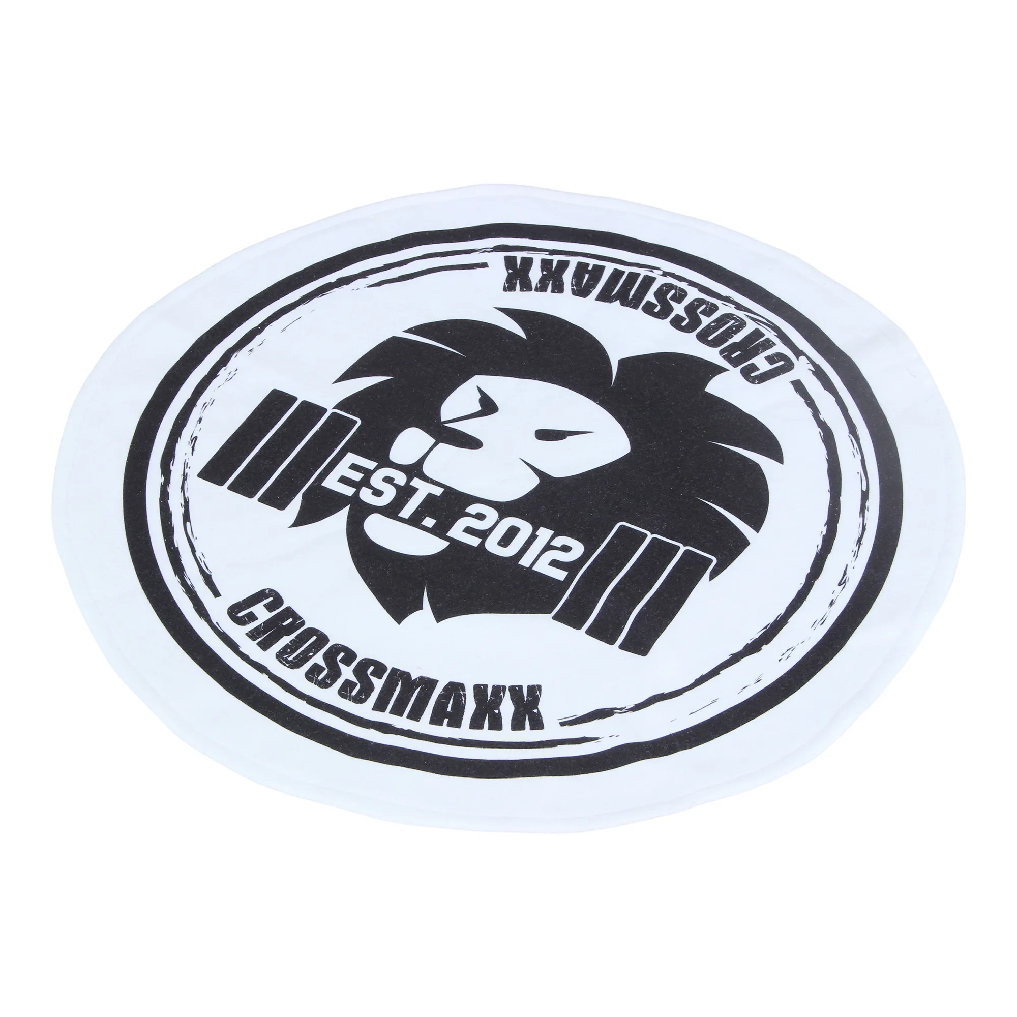 Crossmaxx - Rundt håndklæde (Ø: 50 cm) med logo Crossmaxx - Rundt håndklæde (Ø: 50 cm) med logo