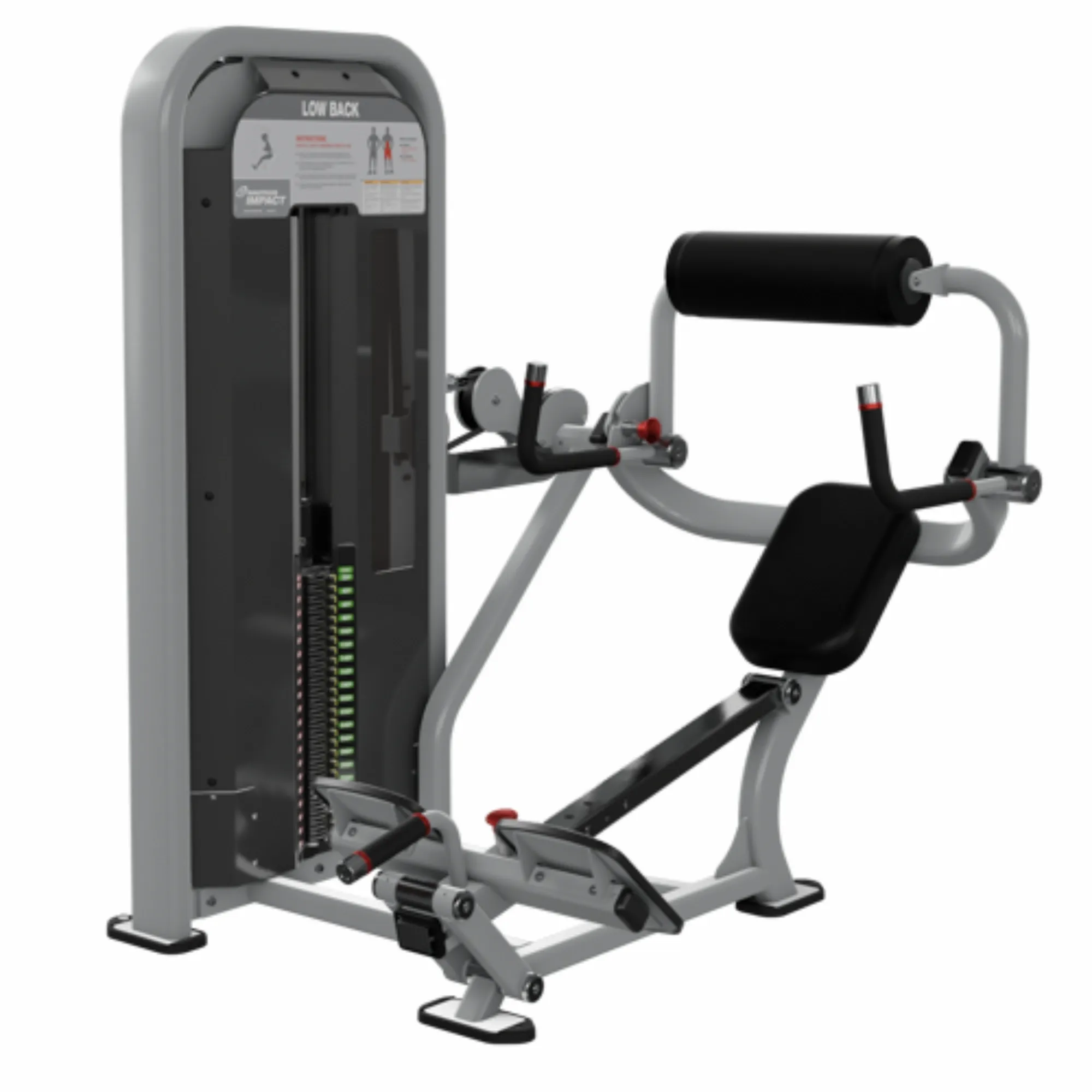Brug Nautilus Impact Low Back Sølv til en forbedret oplevelse