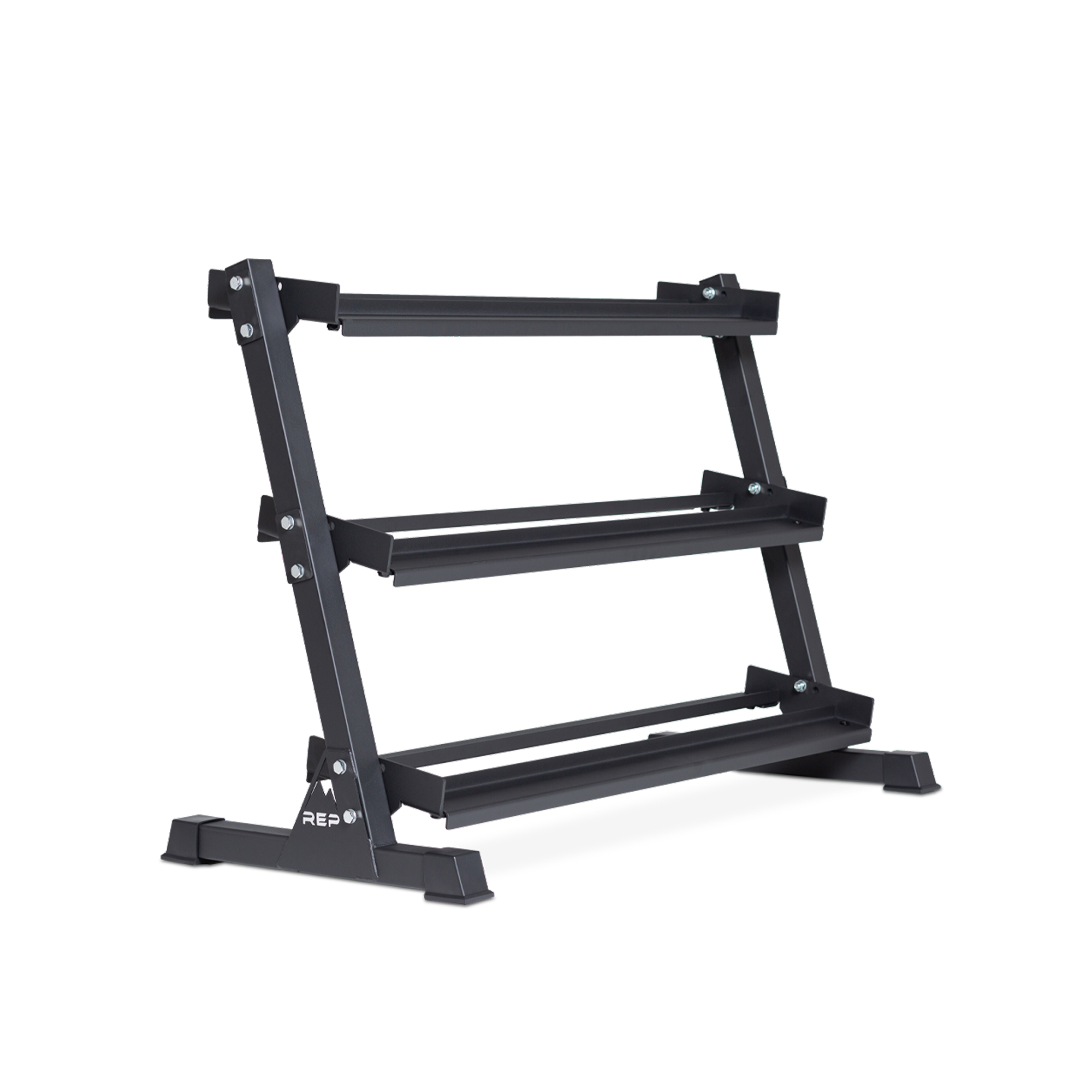 REP Fitness DB Storage Rack - Metallic Black