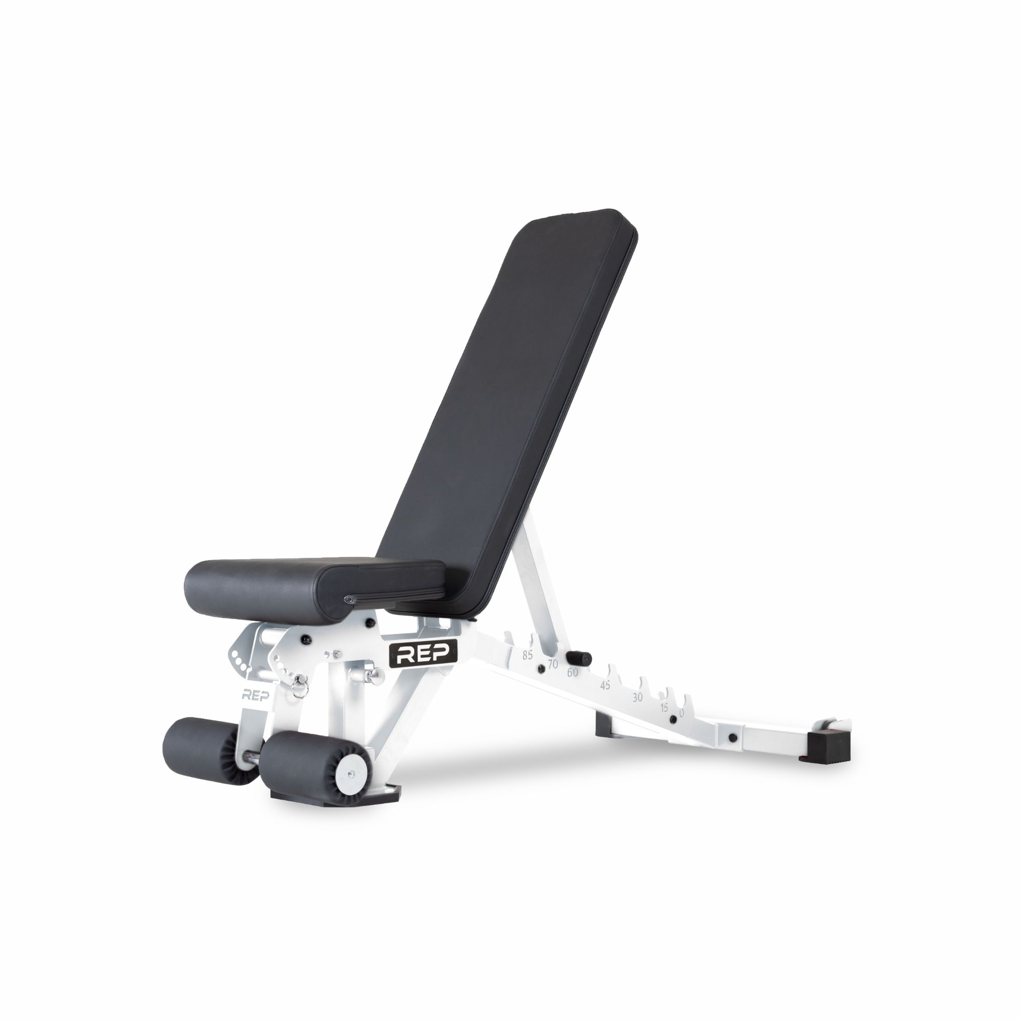 REP Fitness AB-3000 2.0 FID Justerbar Treningsbenk - Hvit