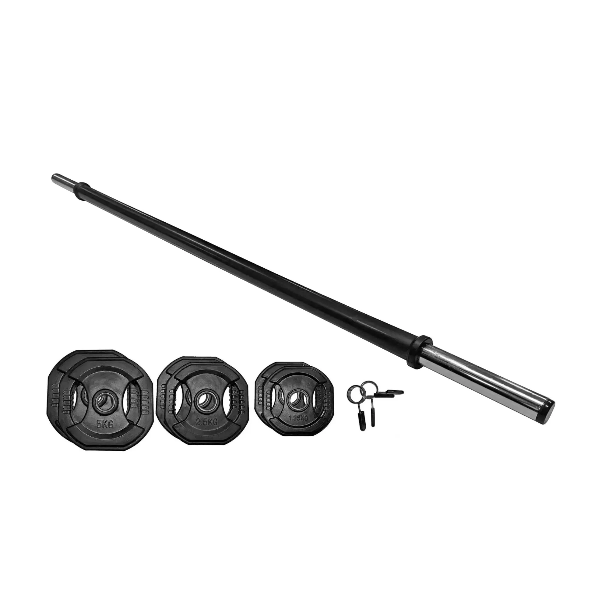 SQ&SN Bodypump Sæt 19 kg med pumpbar og pumpskiver