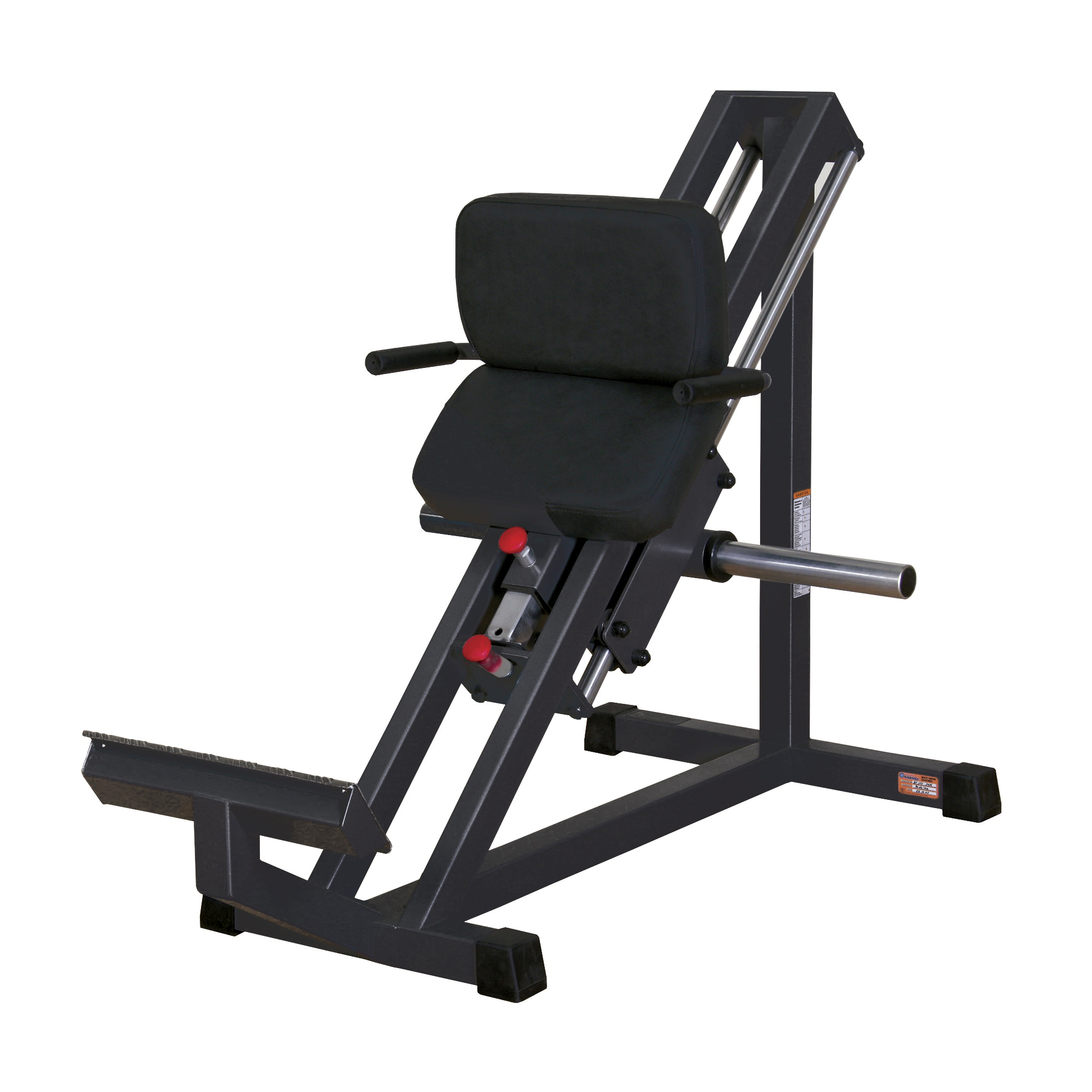 Brug Inter Atletika Incline Calf Black lægmaskine sort 140,5 x 85 x 137 cm til en forbedret oplevelse