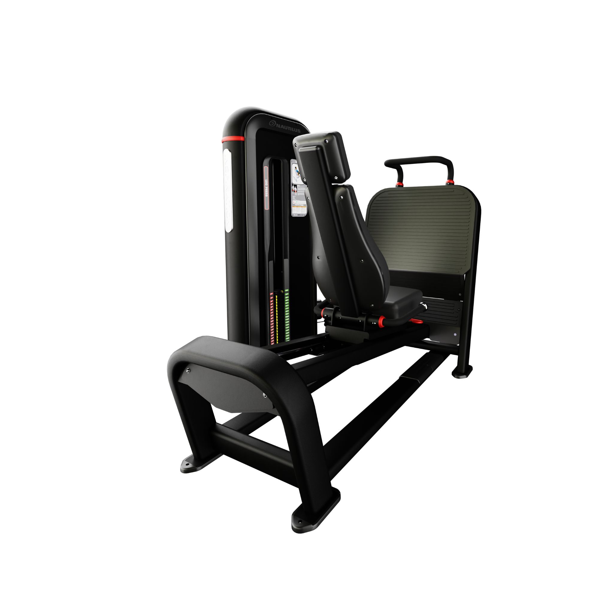 Nautilus Inspiration Leg Press benpresmaskine til forlår 181 kg vægtmagasin Nautilus Inspiration Leg Press benpresmaskine til forlår 181 kg vægtmagasin