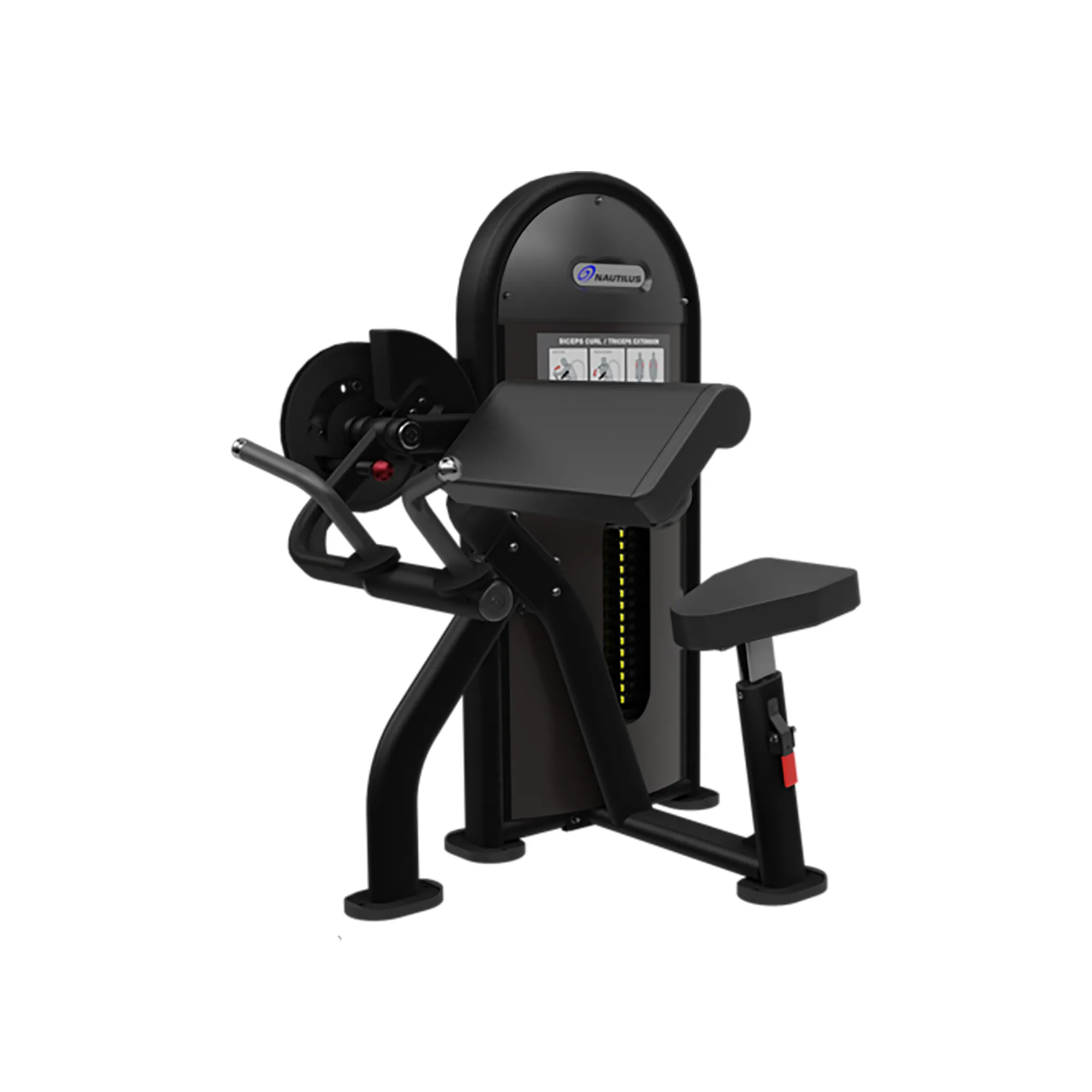 Brug Nautilus Instinct Biceps Curl/Triceps Extension Sort - Demo til en forbedret oplevelse