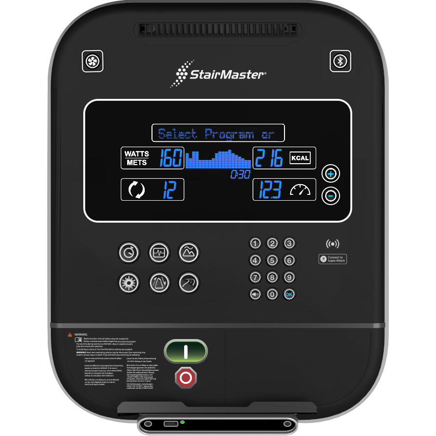 StairMaster 8 Series FreeClimber LCD Display Stepmaskine