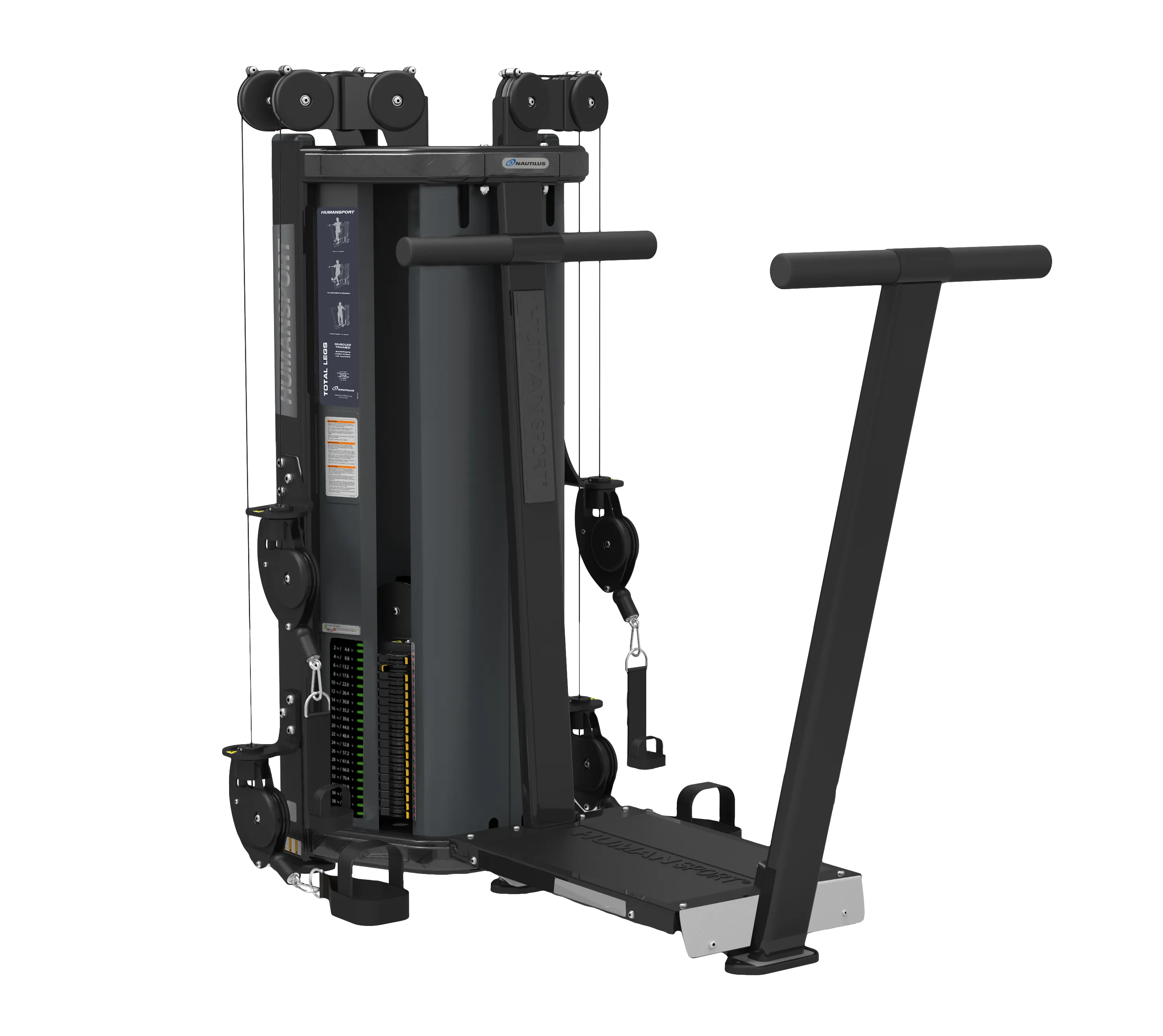 Brug Nautilus HumanSport Total Legs til en forbedret oplevelse
