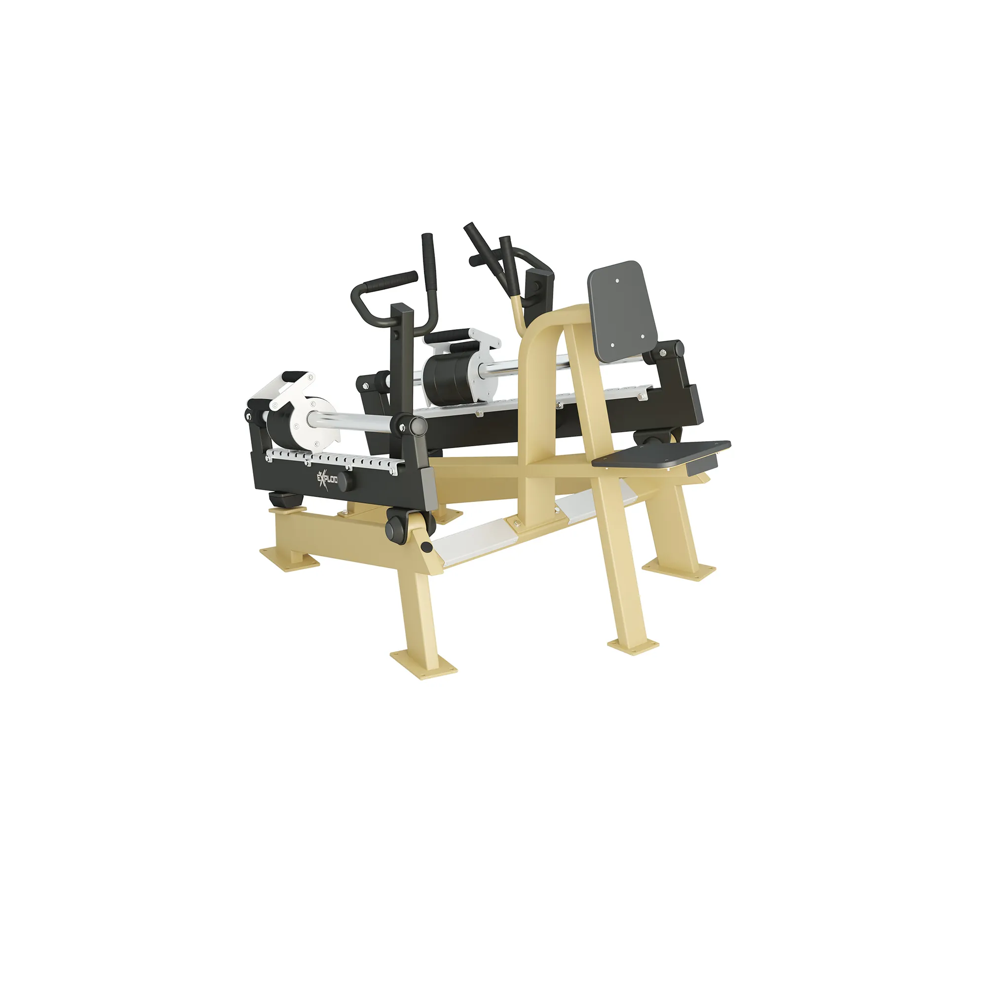 Brug Inter Atletika Rowing Machine Galvanized til en forbedret oplevelse