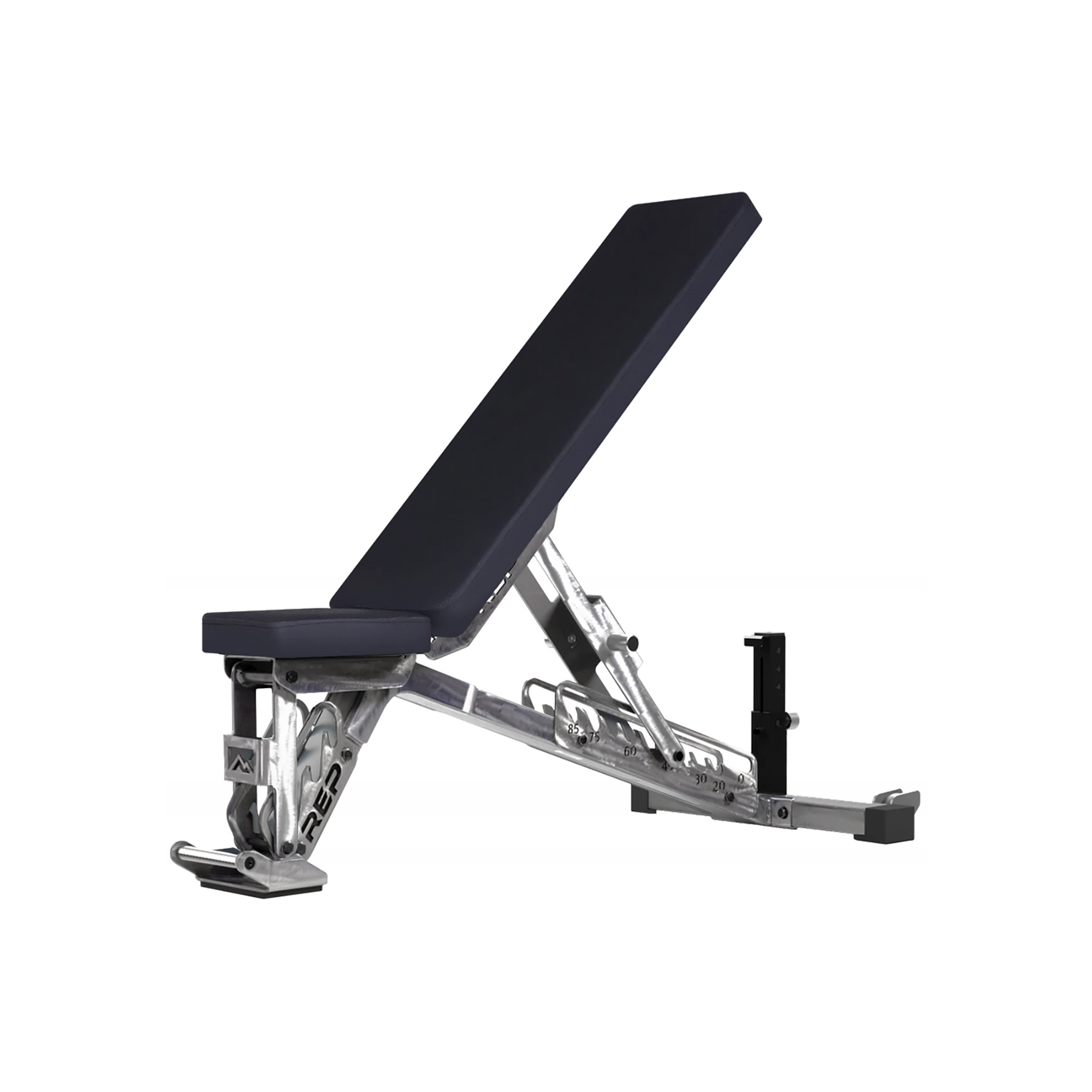 REP Fitness AB-5200 2.0 Decline Adj. Weight Bench - Clear Coat