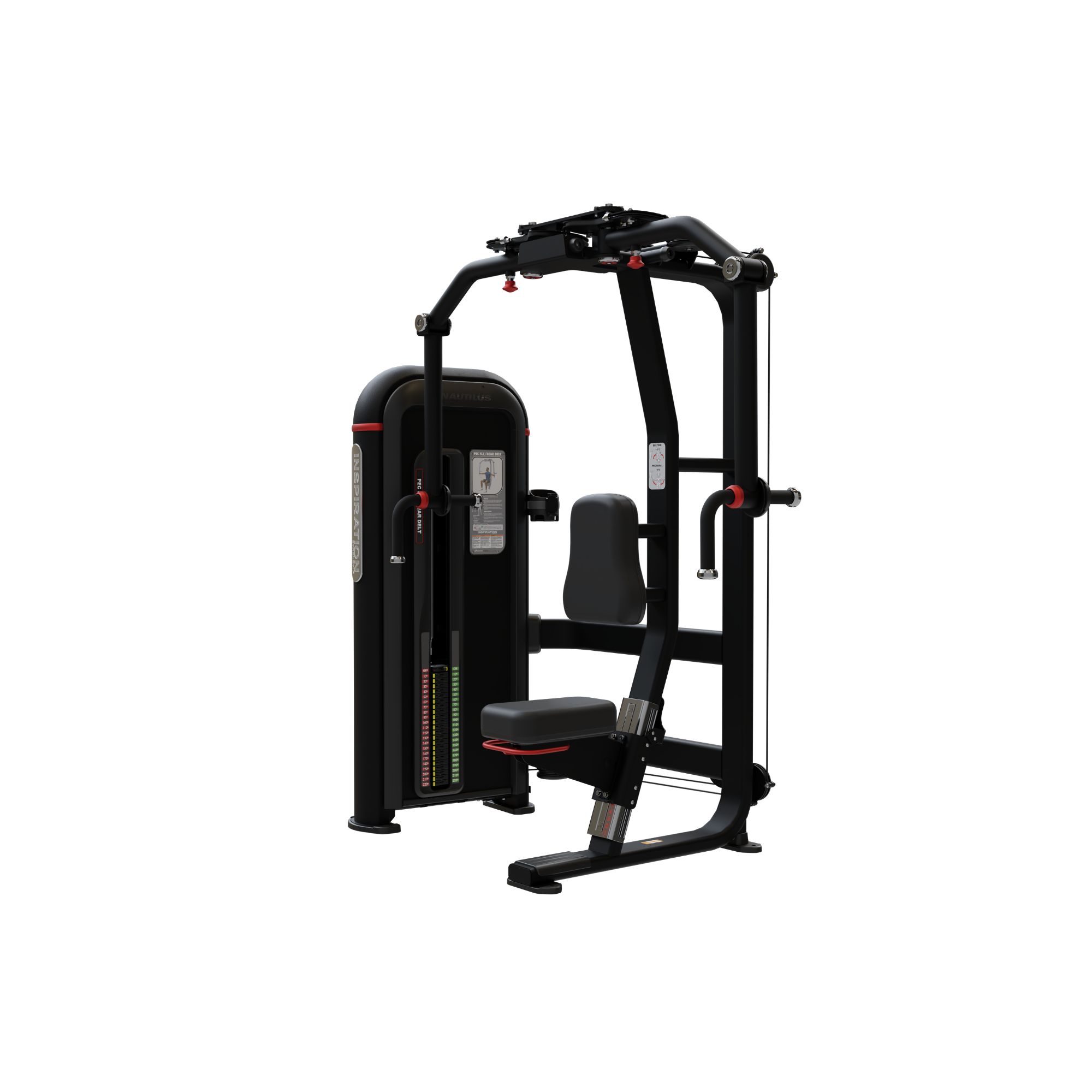 Nautilus Inspiration Pec Fly/Rear Deltoid bryst og øvre ryg maskine 109 kg vægtmagasin Nautilus Inspiration Pec Fly/Rear Deltoid bryst og øvre ryg maskine 109 kg vægtmagasin