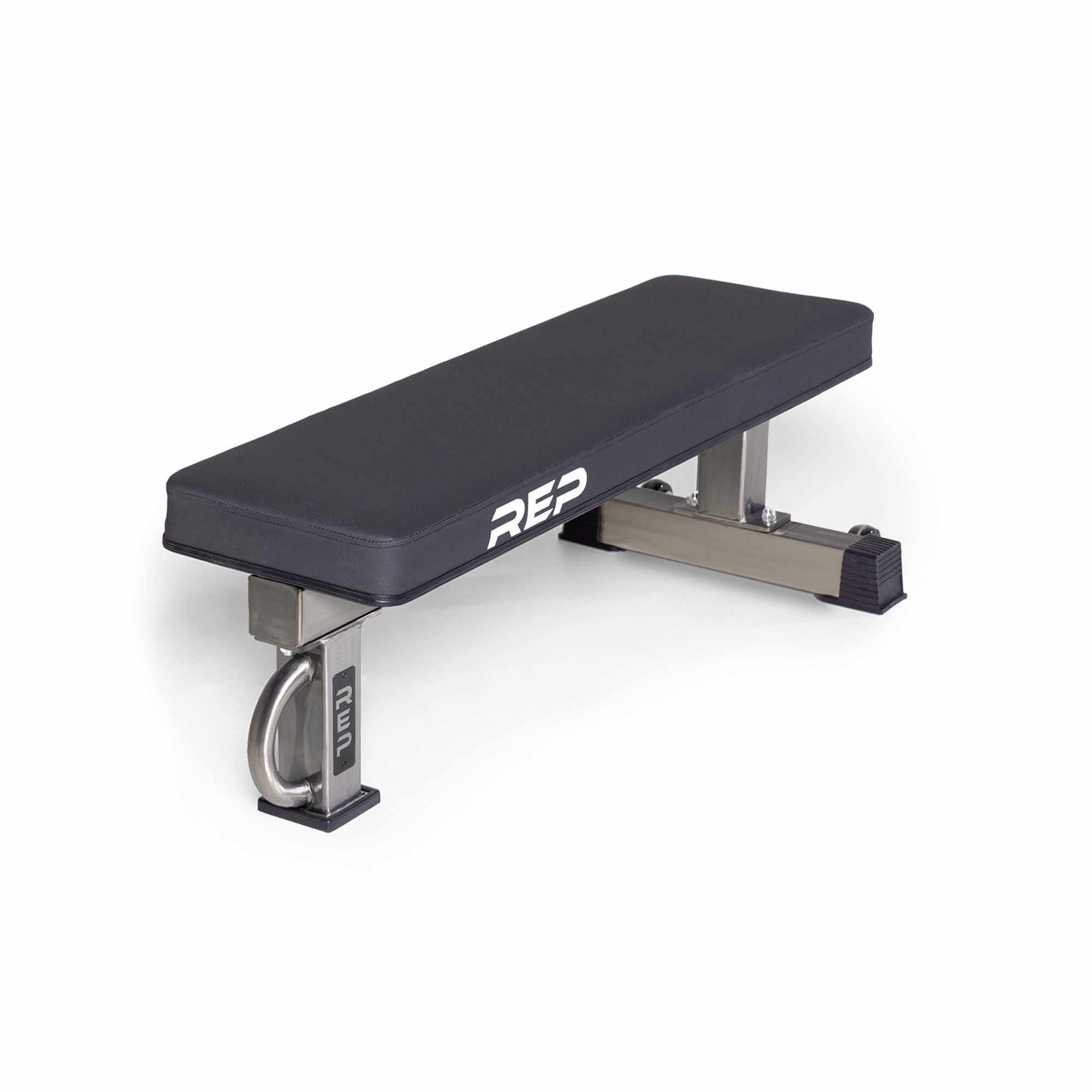 REP Fitness FB-5000 Flat Bench, Wide Pad - Clear Coat