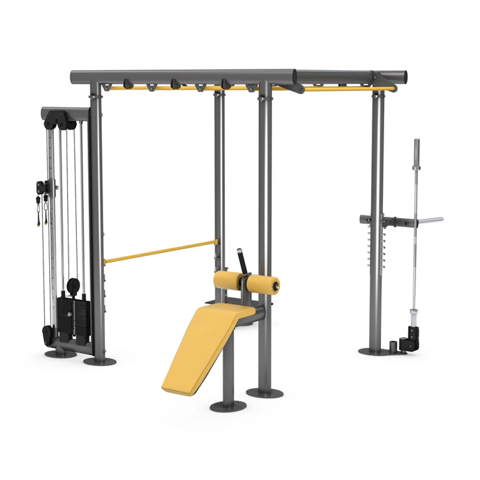 Brug gym80 Ironqube Medium til en forbedret oplevelse