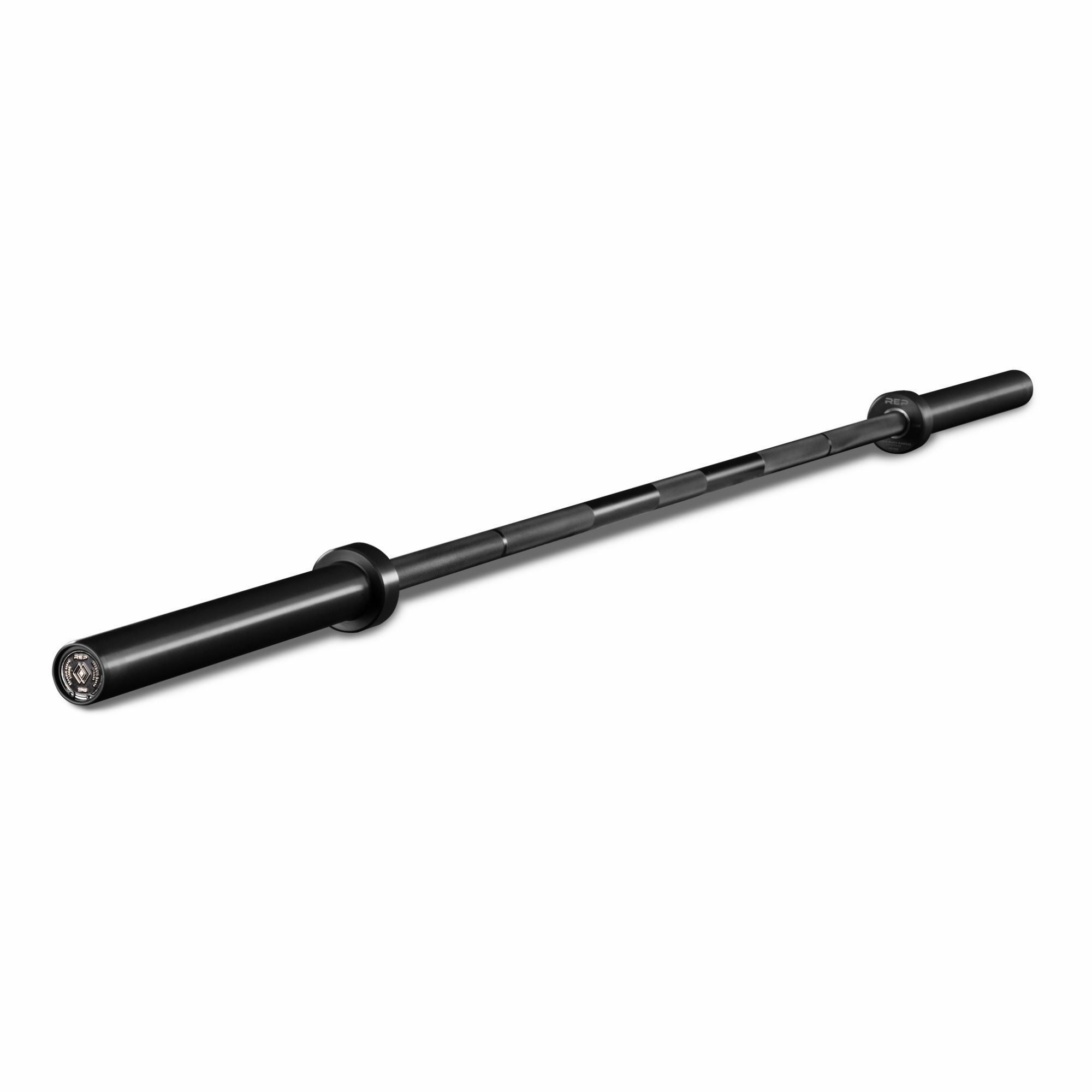 REP Fitness Double Black Diamond Power Bar, 20 kg - Black Cerakote