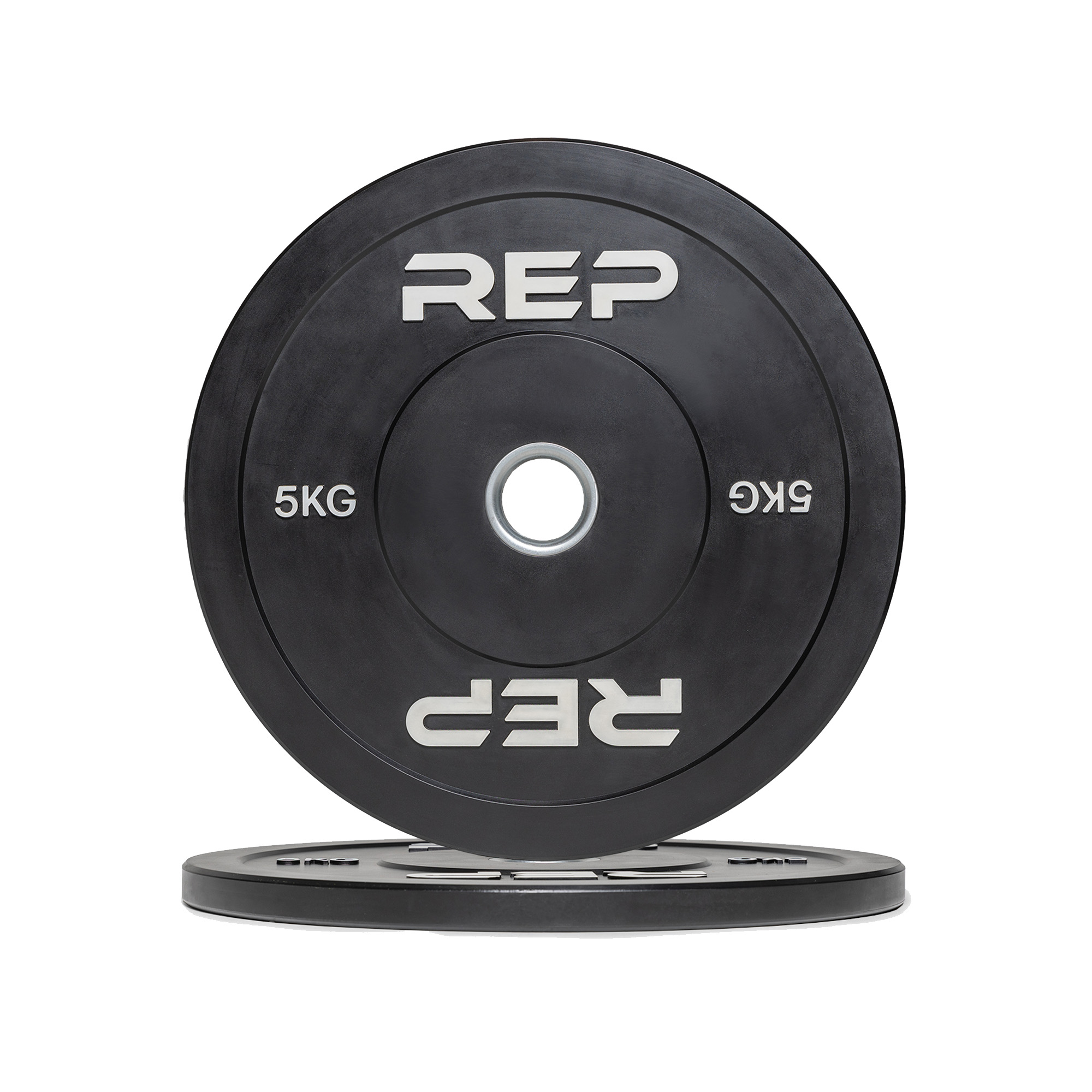 REP Fitness Bumper Plate, 2,5 kg - Svart (Sett)