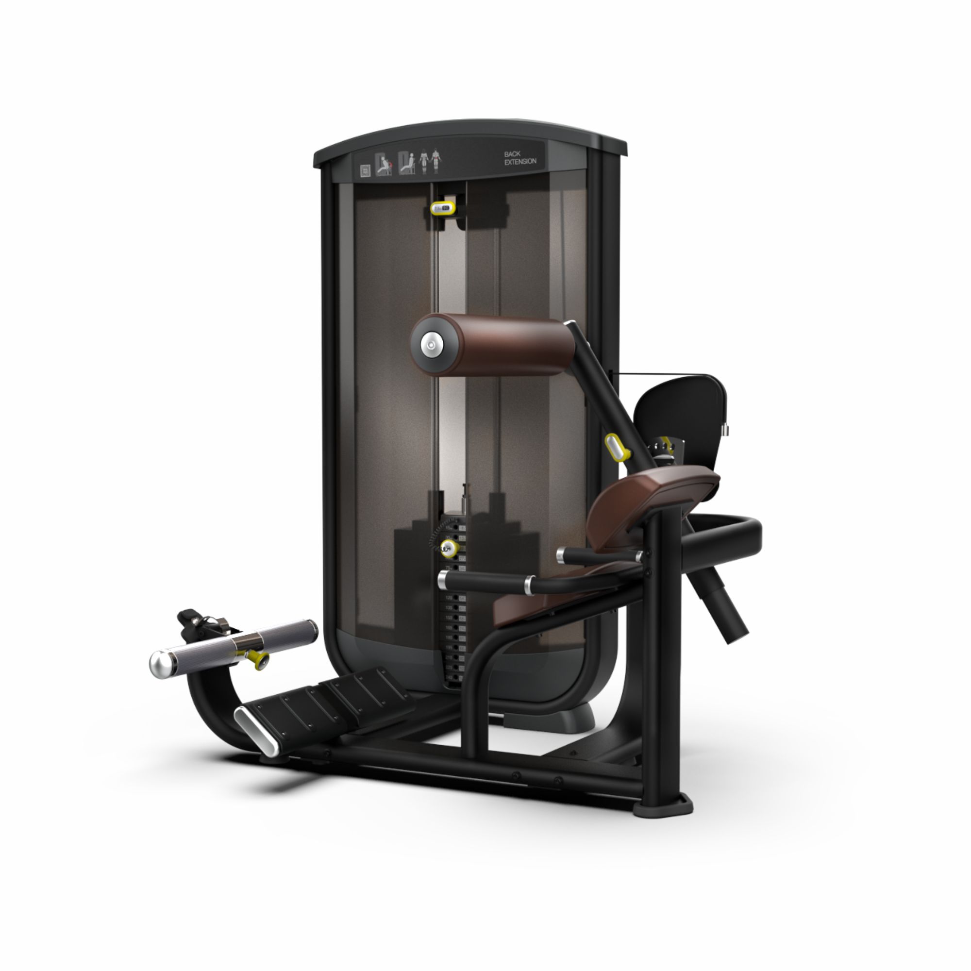 Intenza Ease Line Back Extension (vægtstak: 102 kg) - Træning af musklerne i nedre del af ryggen Intenza Ease Line Back Extension (vægtstak: 102 kg) - Træning af musklerne i nedre del af ryggen