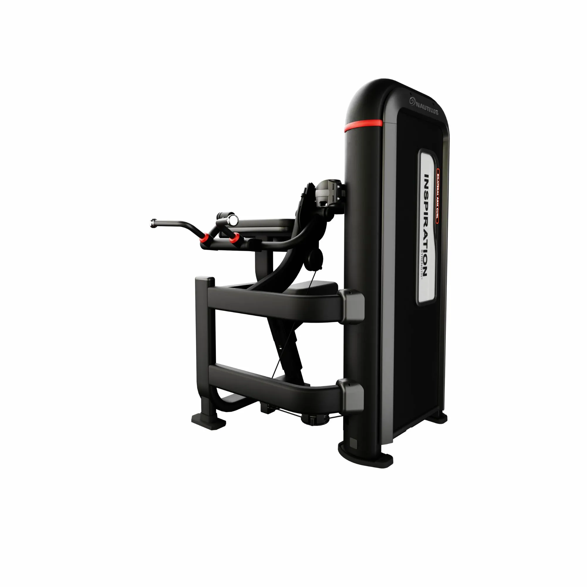 Nautilus Inspiration Bilateral Arm Curl bicepsmaskine 91 kg vægtmagasin