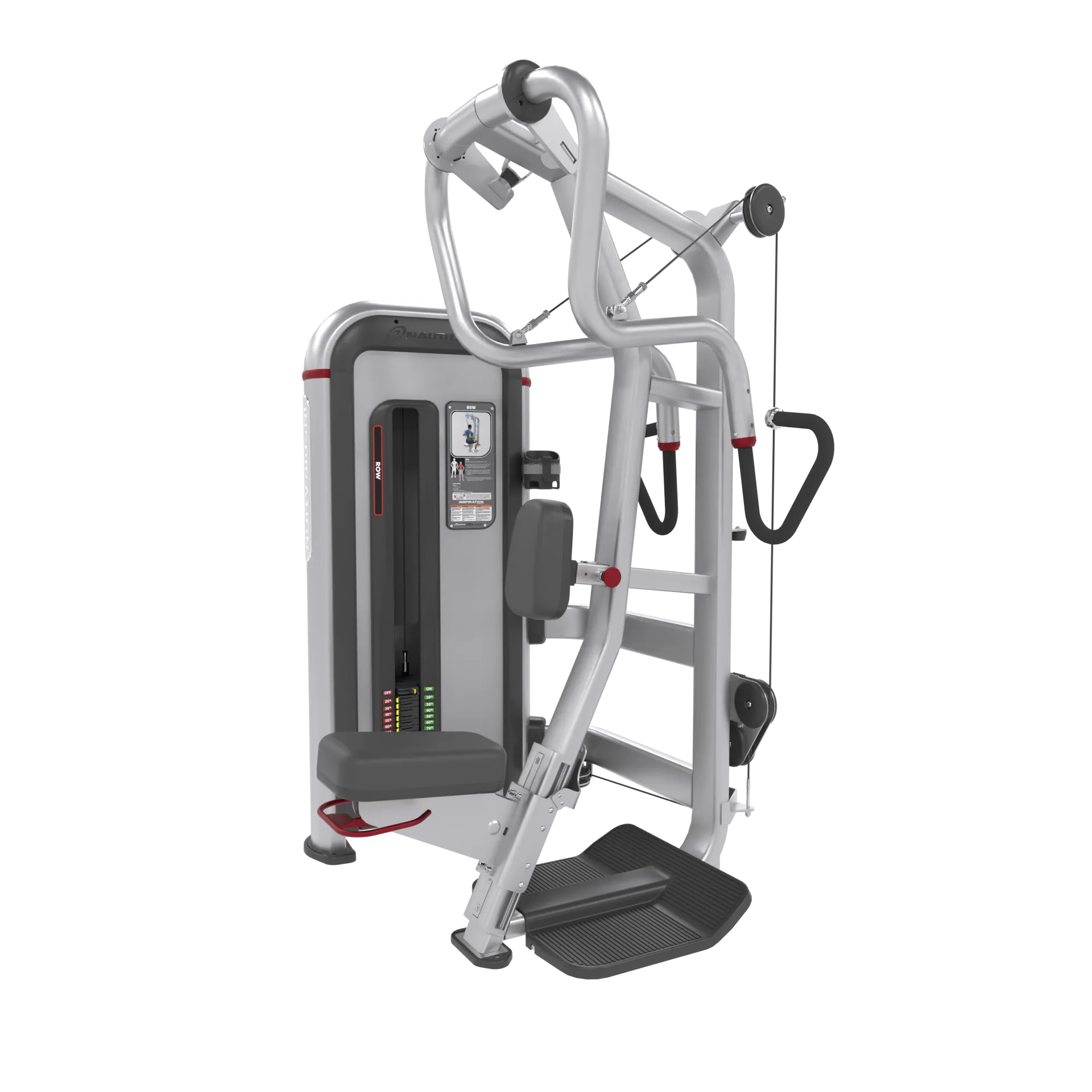 Brug Nautilus Inspiration Vertical Row Sølv til en forbedret oplevelse